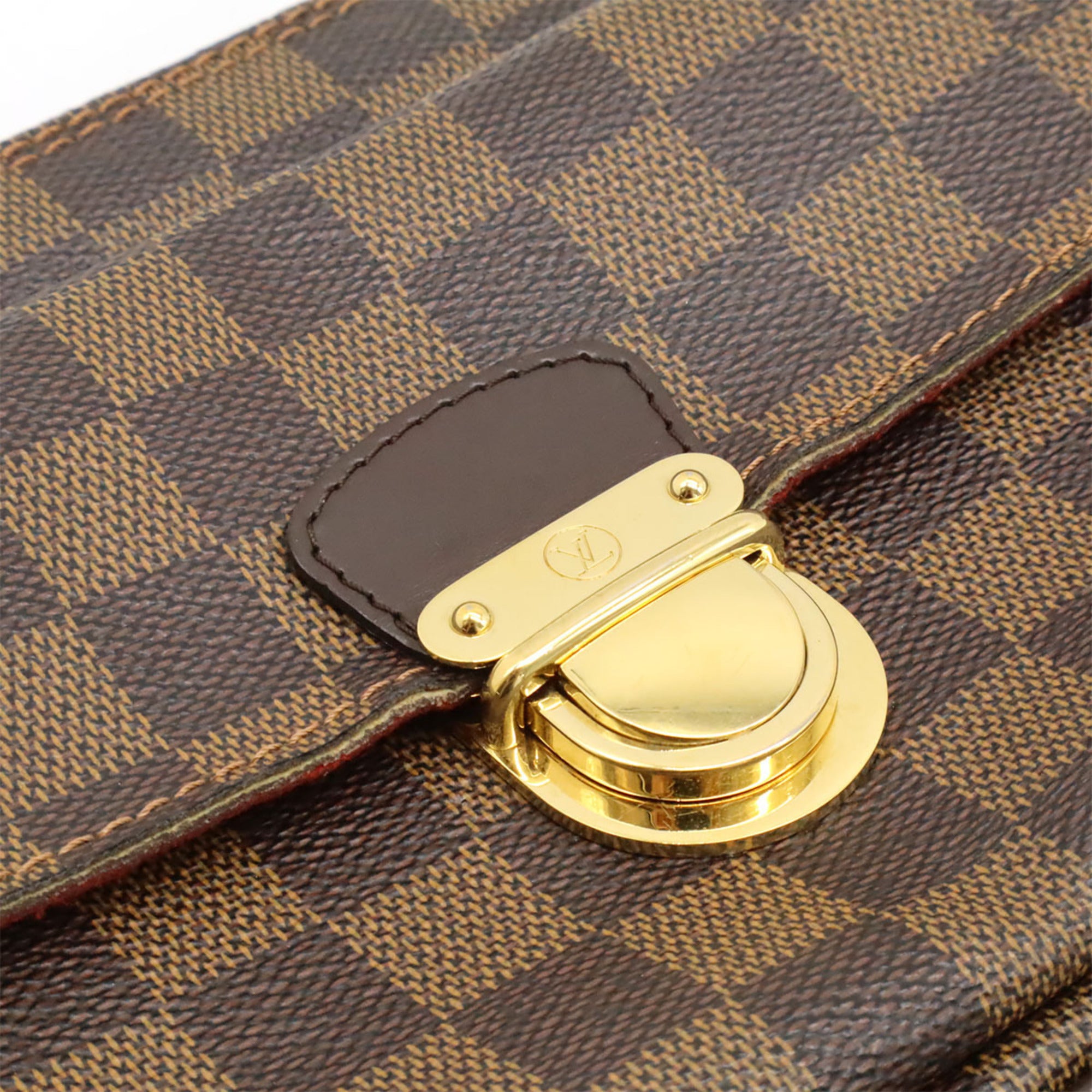 Louis Vuitton Brown Pvc Shoulder Bag (Pre-Owned)