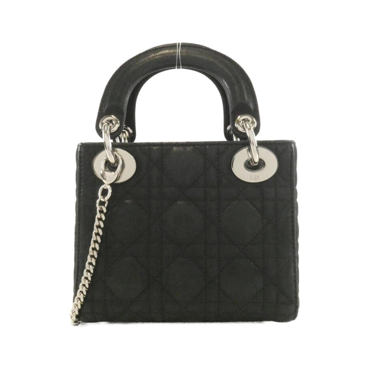 Christian Dior Black Leather Handbag (Pre-Owned)