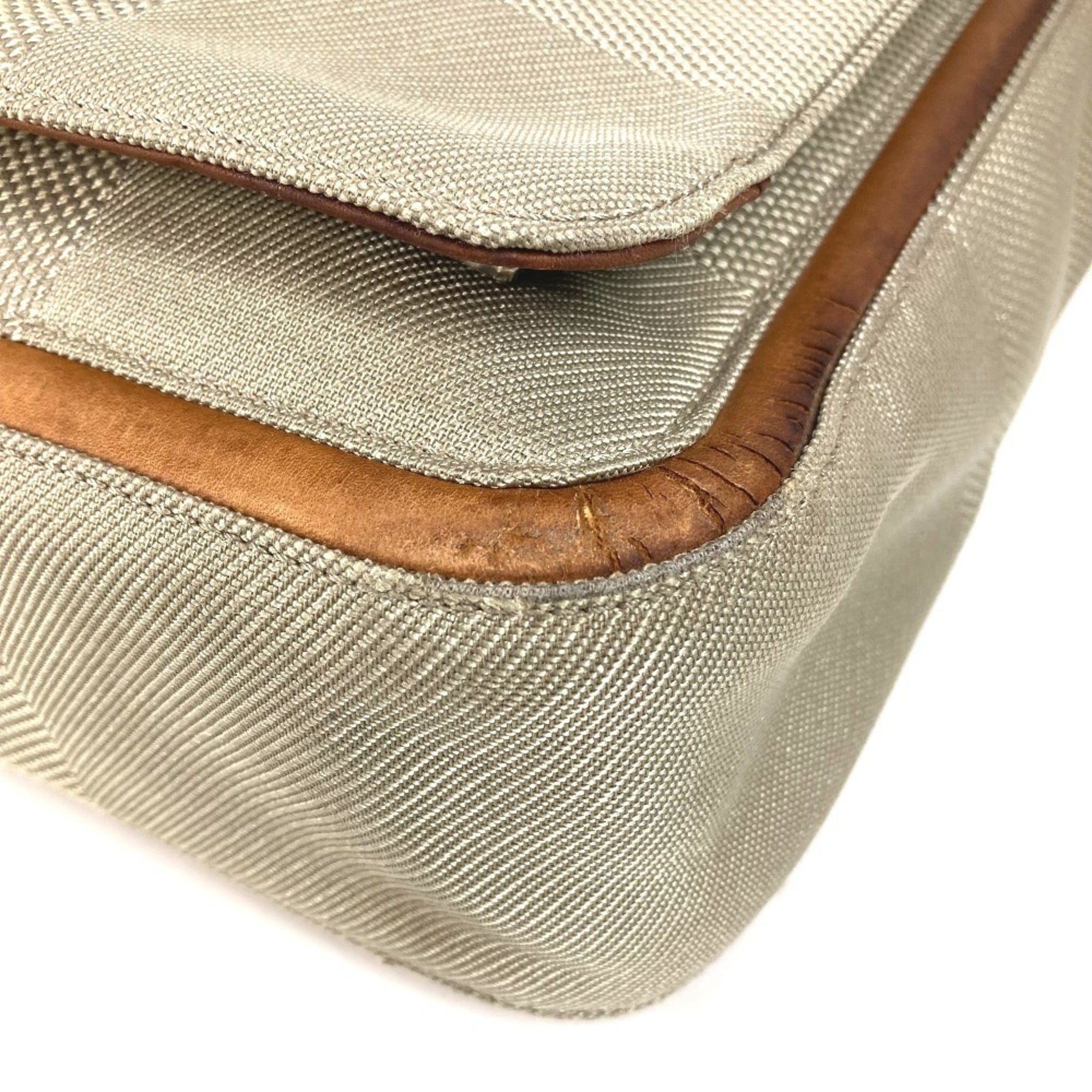 Louis Vuitton Galle Khaki Sable Damier Geant Shoulder Bag (Pre-Owned)