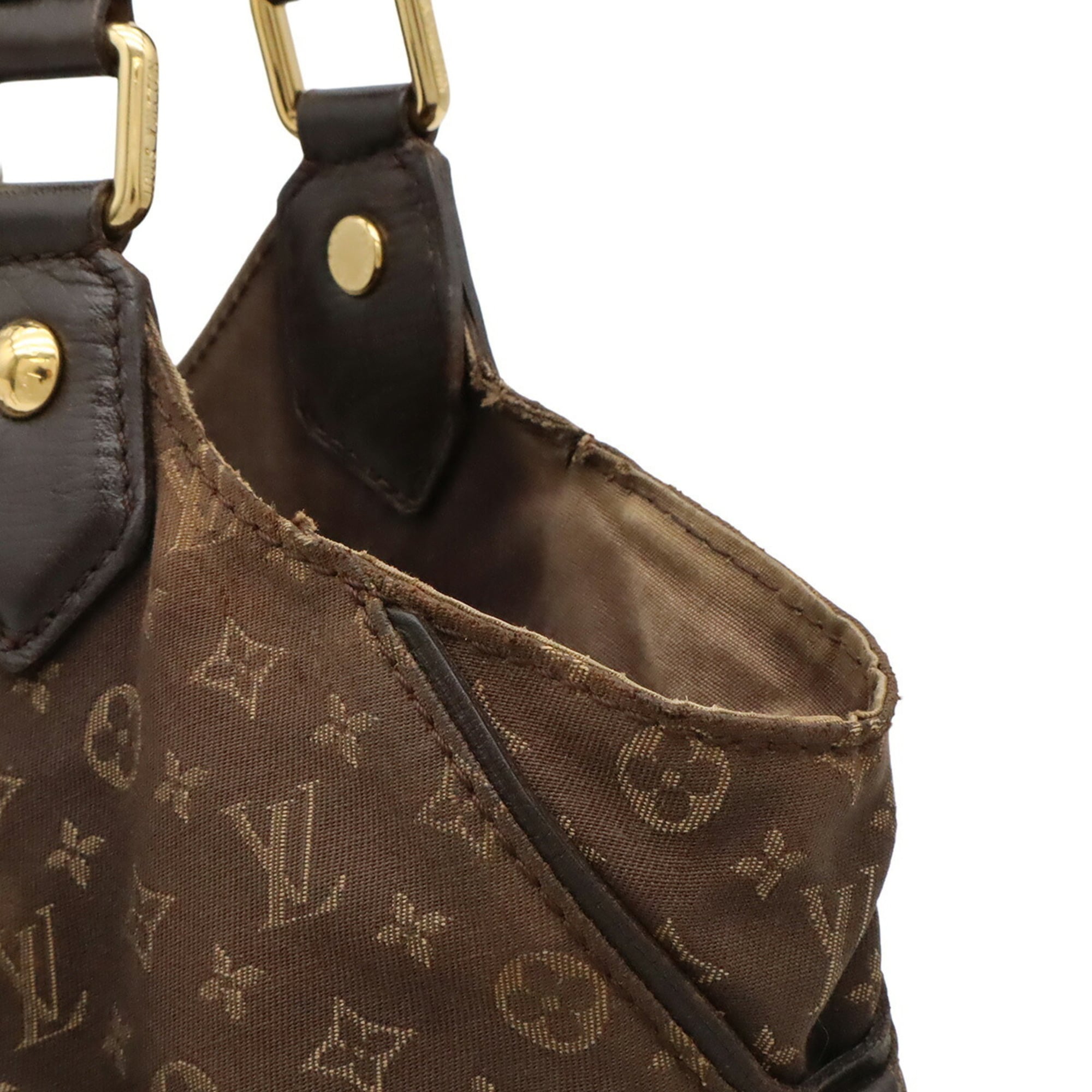Louis Vuitton Monogram Idylle Fusain Canvas Leather Shoulder Bag Tote Bag (Pre-Owned)