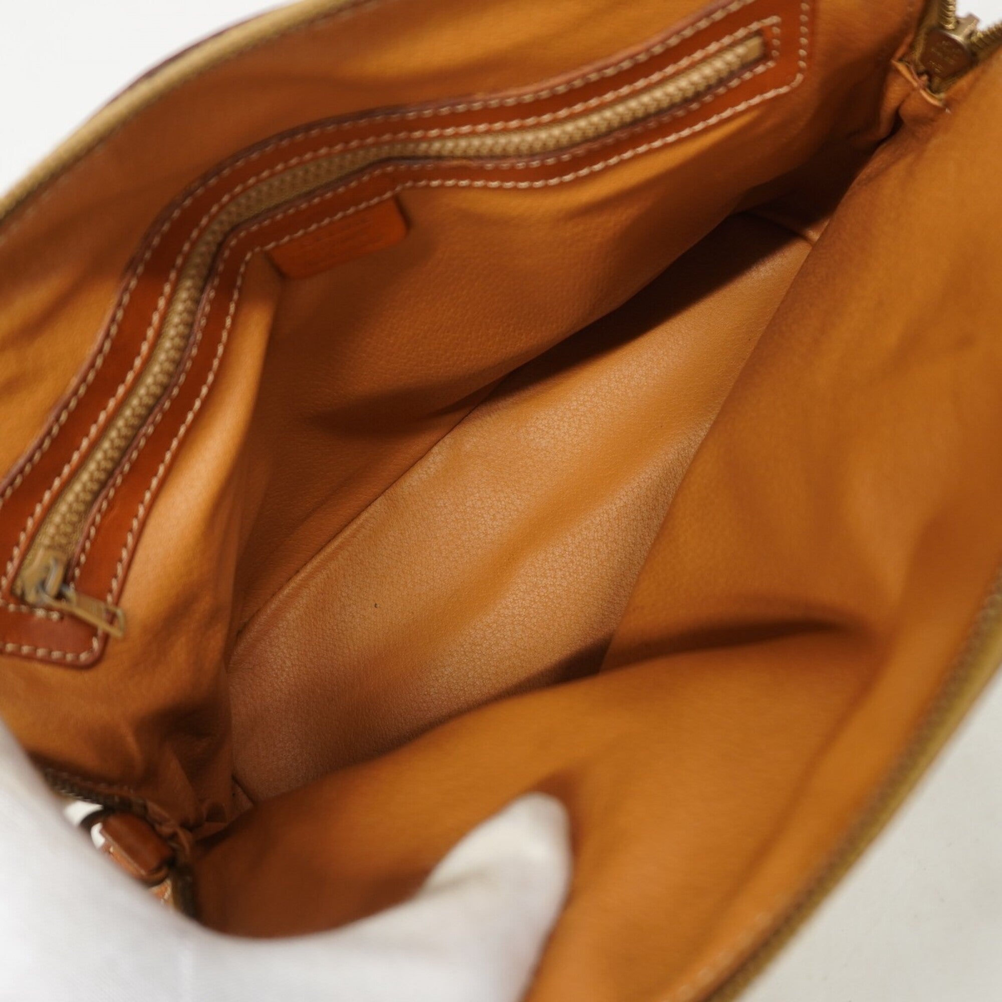 Celine Brown Pvc Handbag (Pre-Owned)