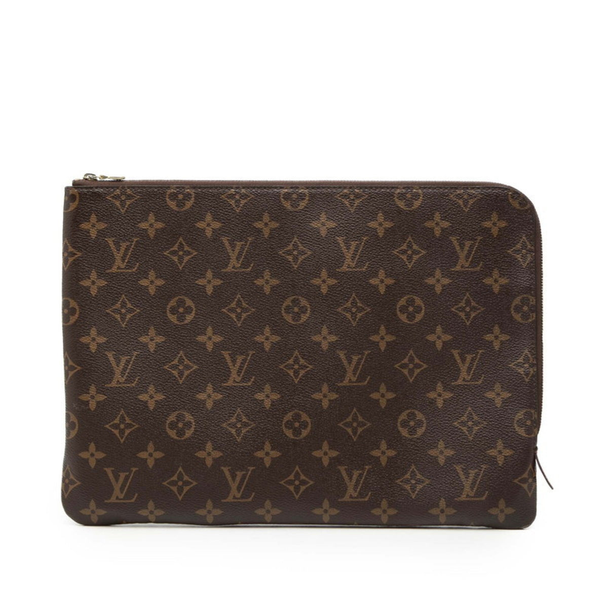 Louis Vuitton Brown Fuchsia Pvc Clutch Bag (Pre-Owned)