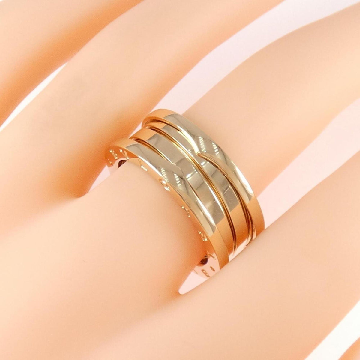 Bvlgari Pink Gold Pink Gold (18K) Band Ring (Pre-Owned)