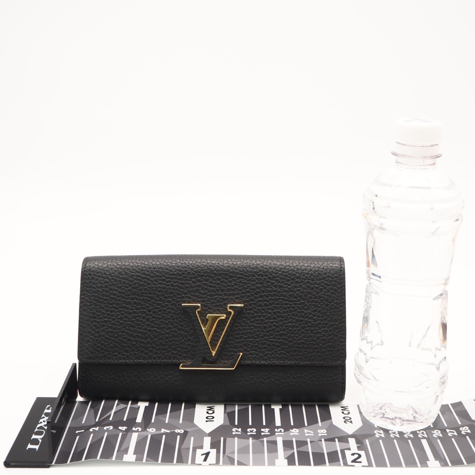 Louis Vuitton Black Noir Pink Leather Coin Purse/Coin Case (Pre-Owned)