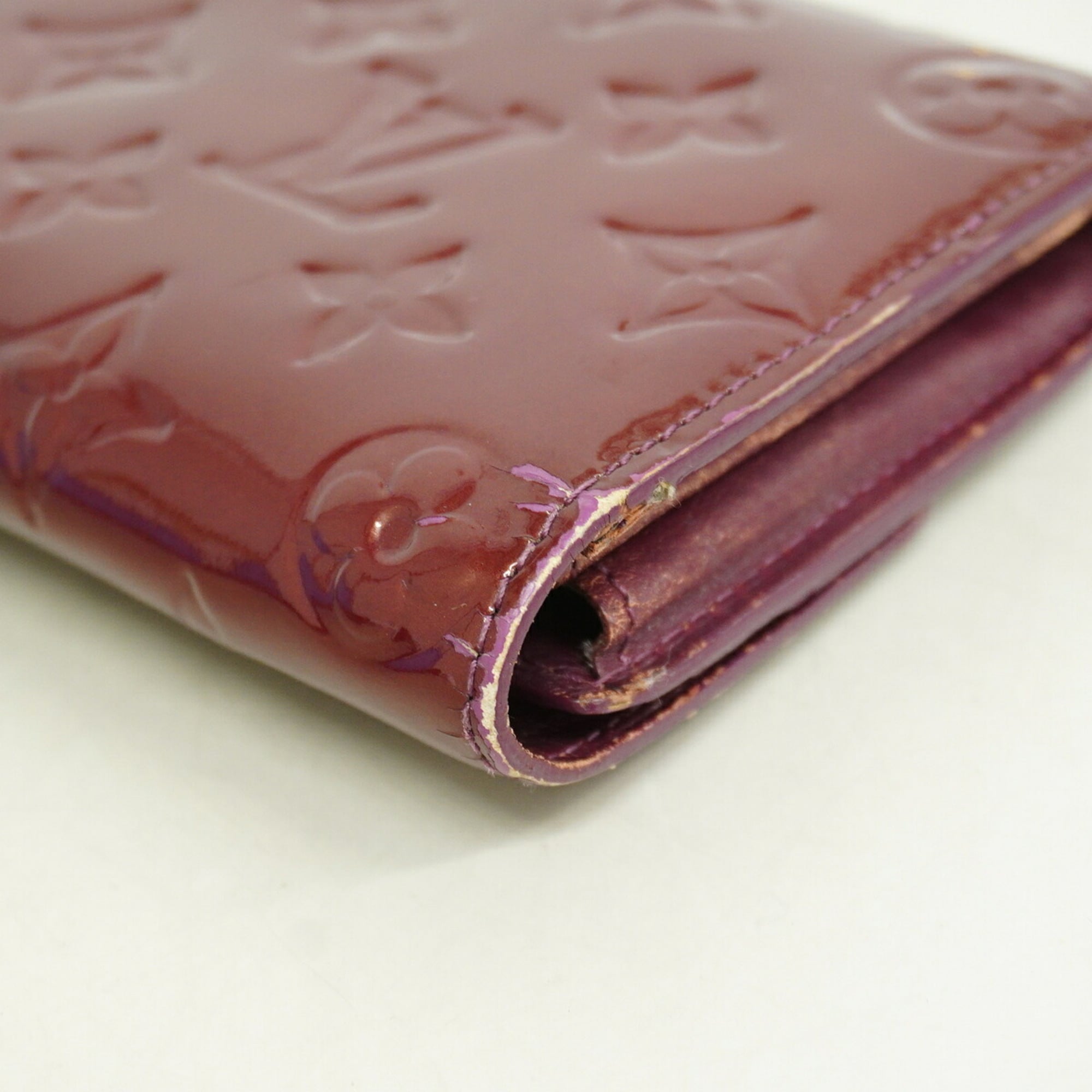 Louis Vuitton Violet Long Wallet (Bi-Fold) (Pre-Owned)