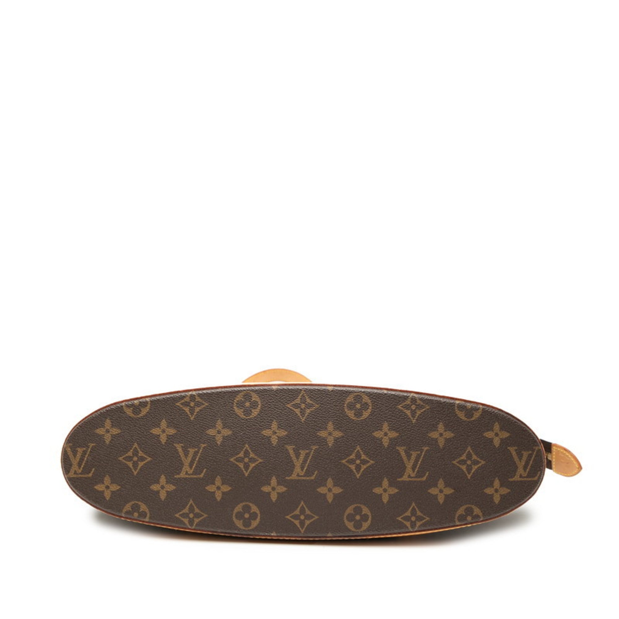 Louis Vuitton Brown Monogram Pvc Leather Tote Bag (Pre-Owned)