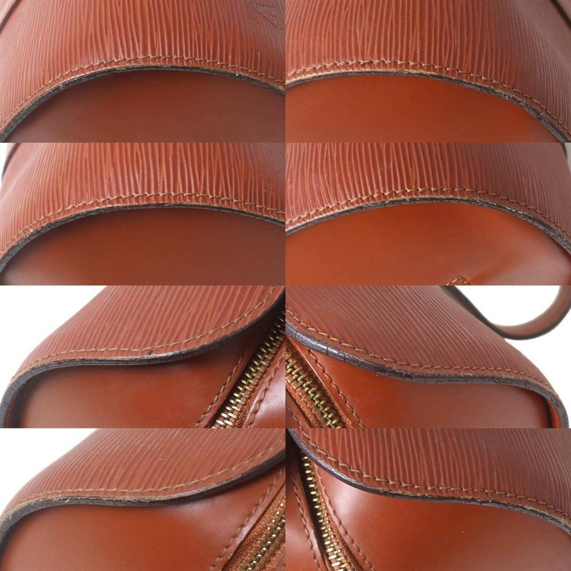 Louis Vuitton Brown Epi Leather Handbag Pouch (Pre-Owned)