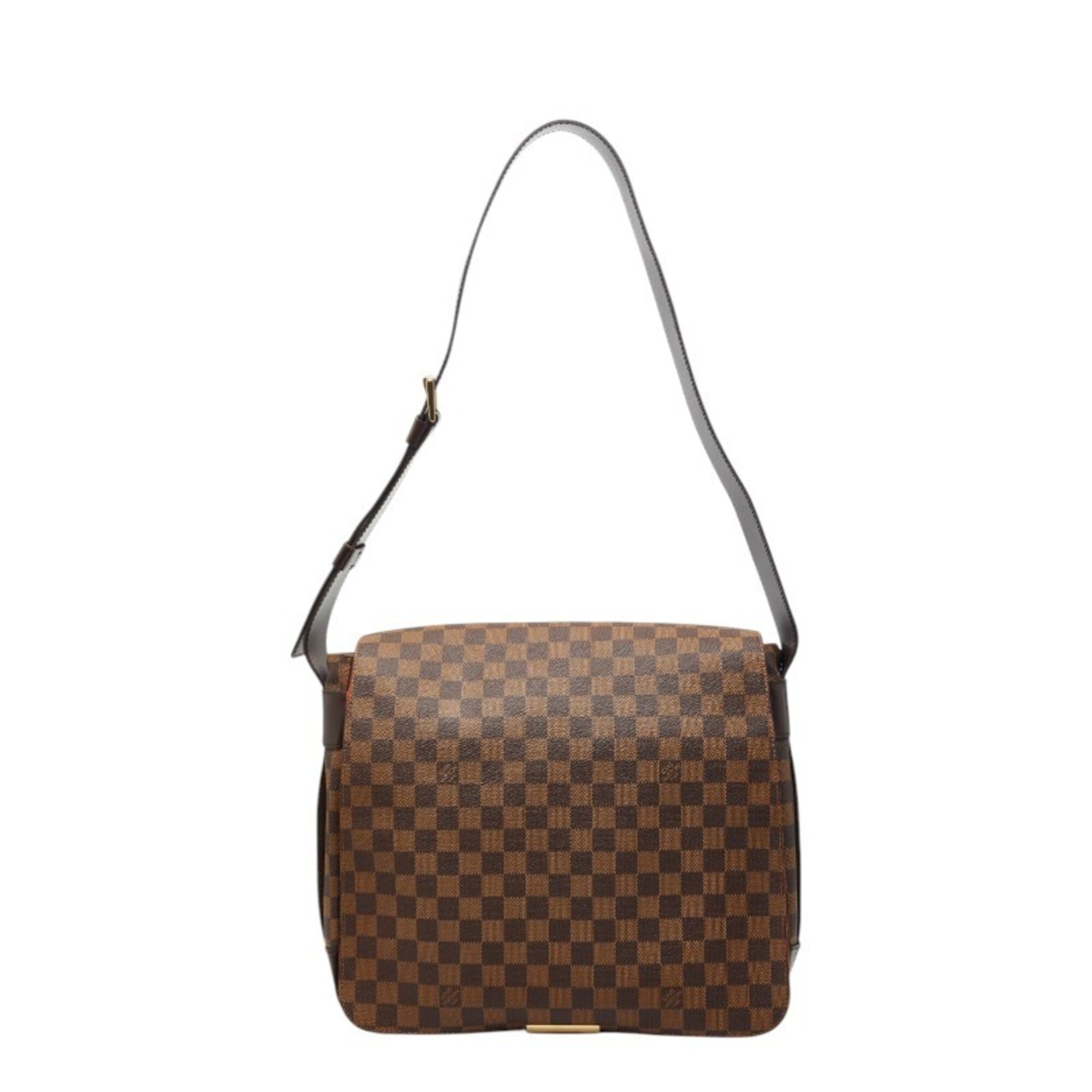 Louis Vuitton Brown Pvc Leather Shoulder Bag (Pre-Owned)