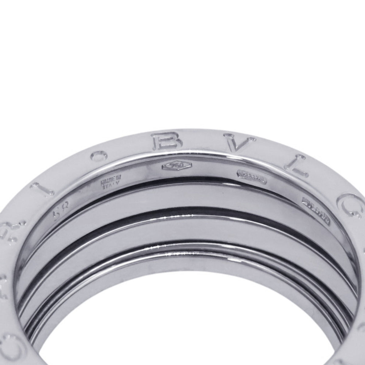 Bvlgari White Gold (18K) Band Ring (Pre-Owned)