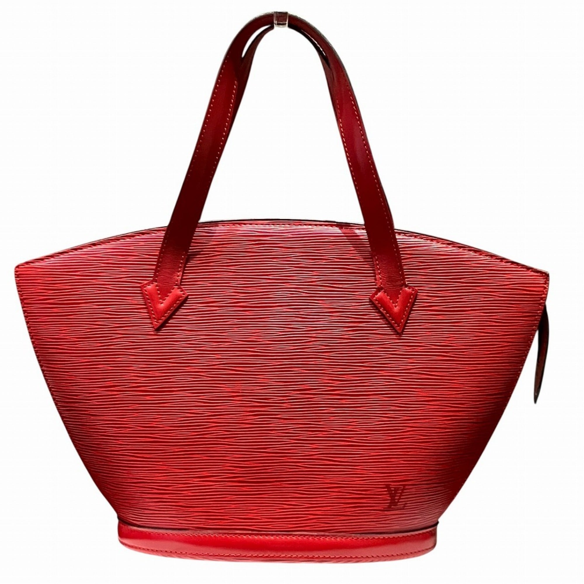 Louis Vuitton Epi Red Color Leather Shoulder Bag (Pre-Owned)