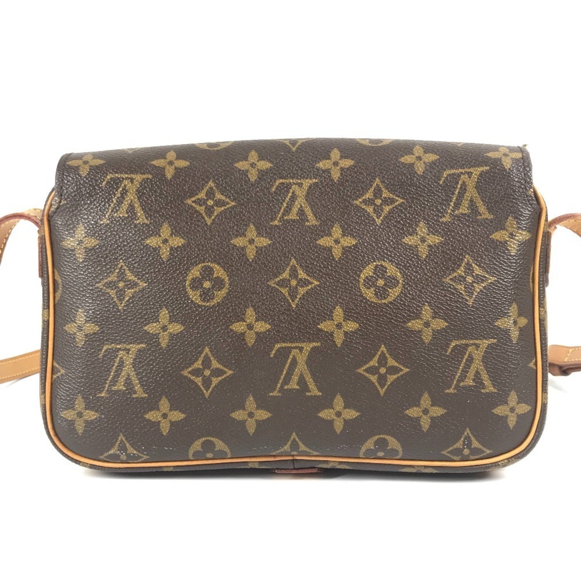 Louis Vuitton Brown Monogram Canvas Pochette Shoulder Bag (Pre-Owned)
