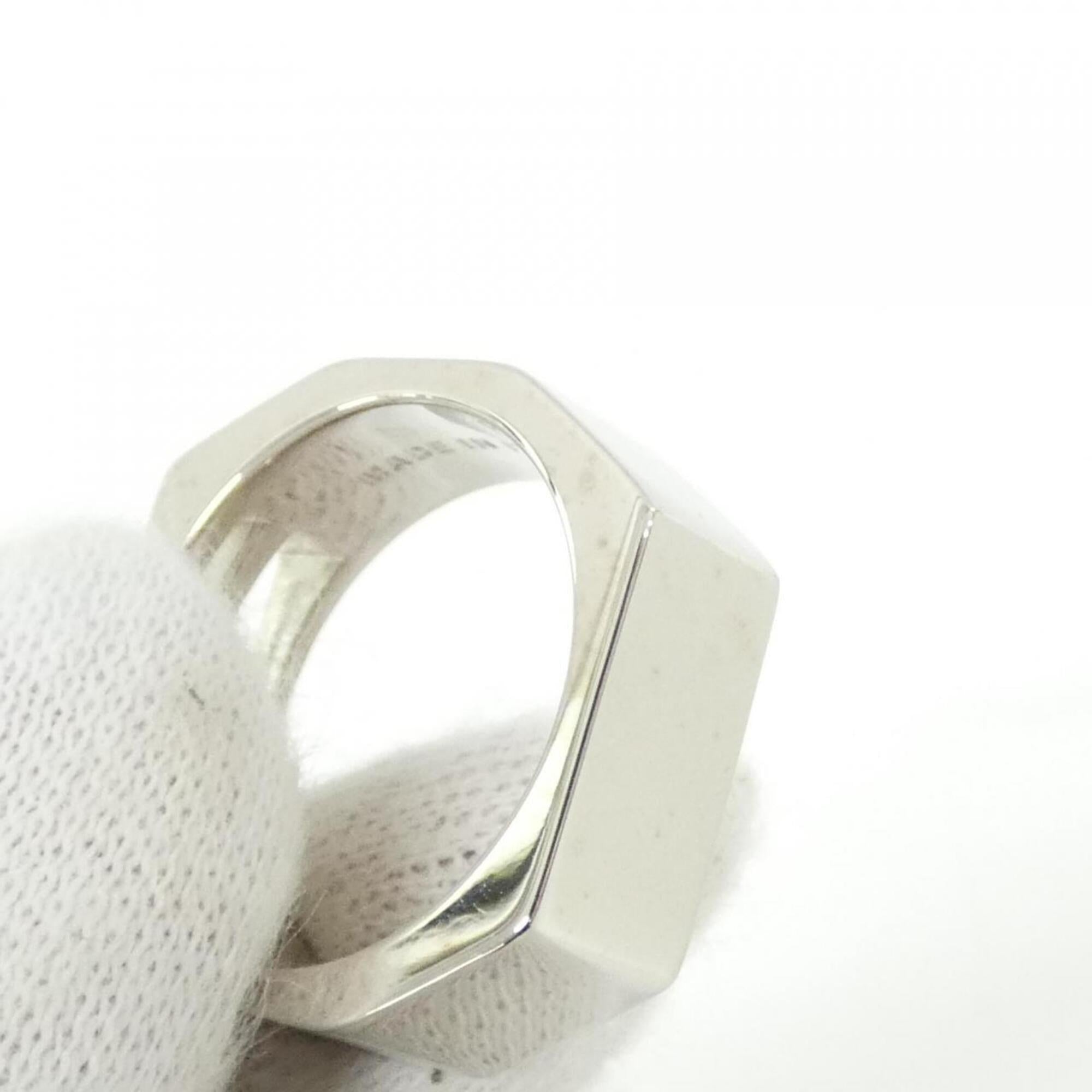 Fendi Silver Band Ring (Pre-Owned)