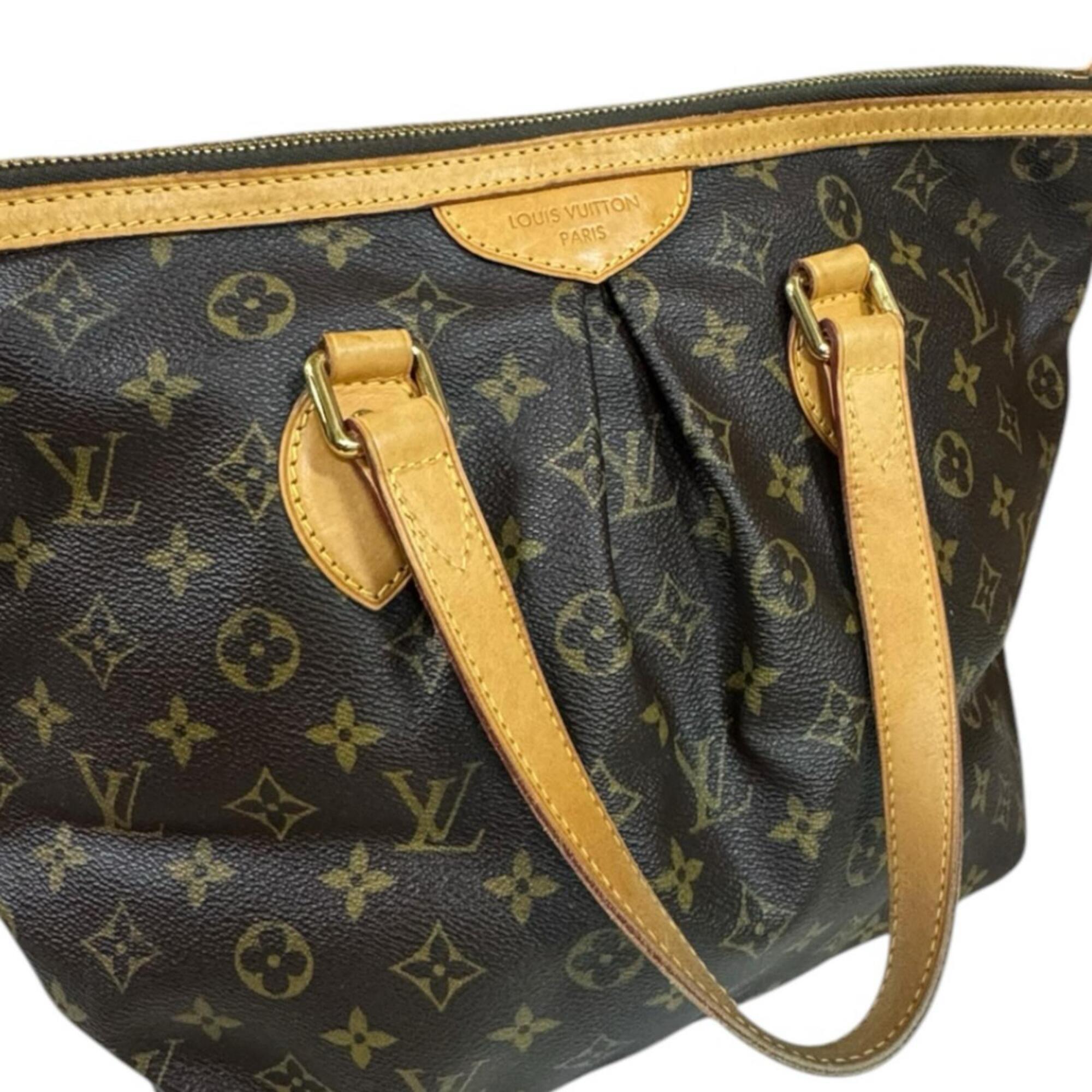 Louis Vuitton Brown Monogram Canvas Shoulder Bag (Pre-Owned)