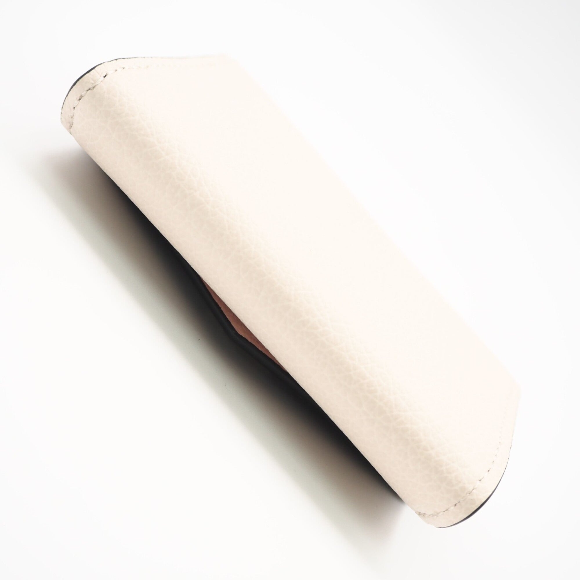 Louis Vuitton Beige Black Pink Leather Wallet (Tri-Fold) (Pre-Owned)