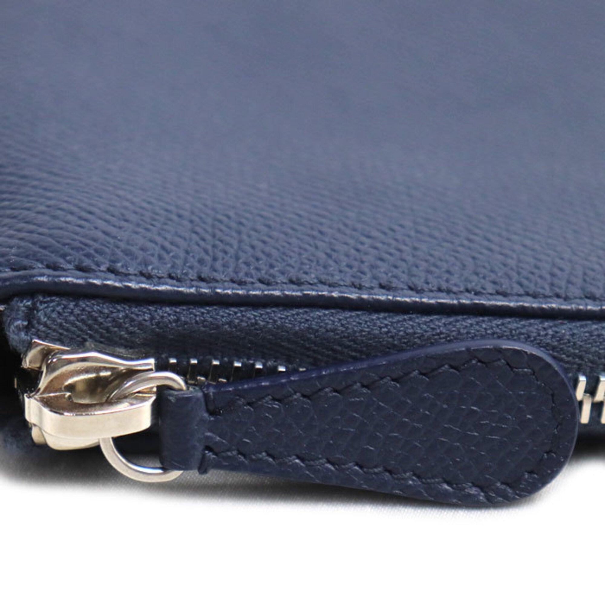 Balenciaga Navy Leather Clutch Bag (Pre-Owned)