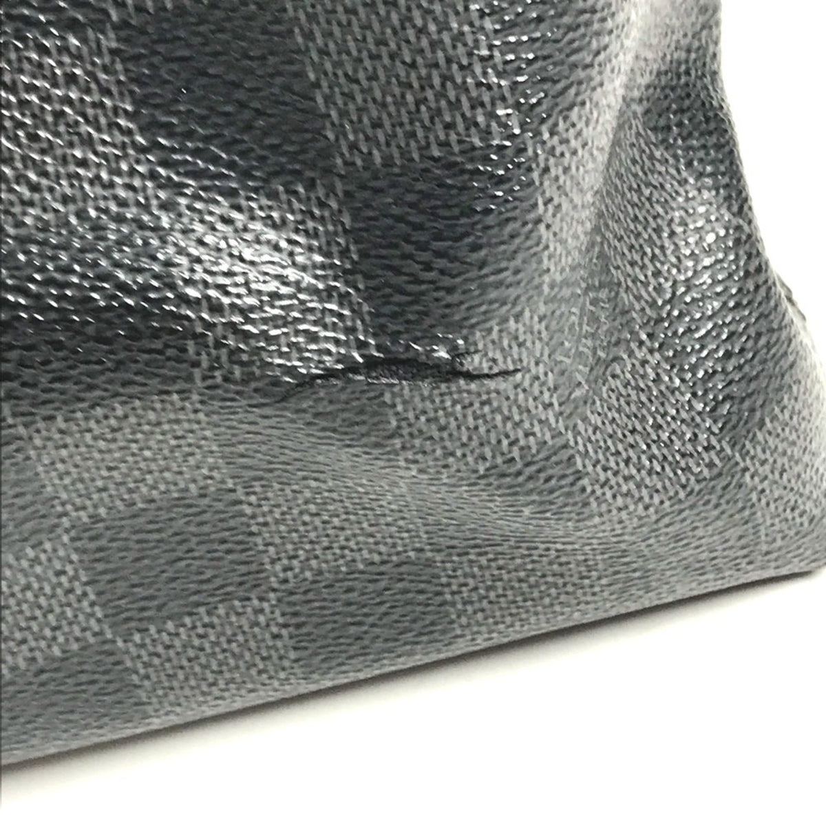 Louis Vuitton Black Damier Graphite Canvas Briefcase Handbag (Pre-Owned)