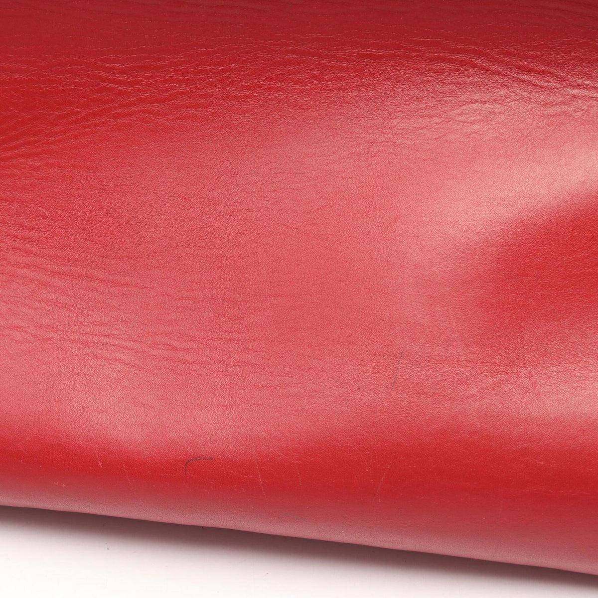 Gucci Red Color Leather Handbag (Pre-Owned)