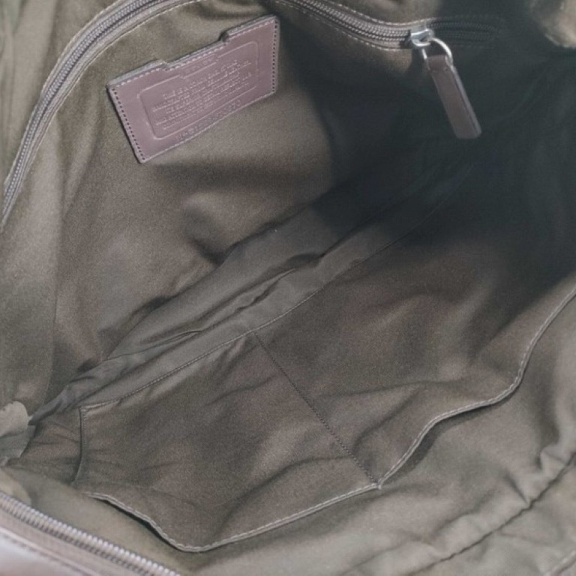 Coach Legacy Dark Brown Leather Briefcase (Pre-Owned)
