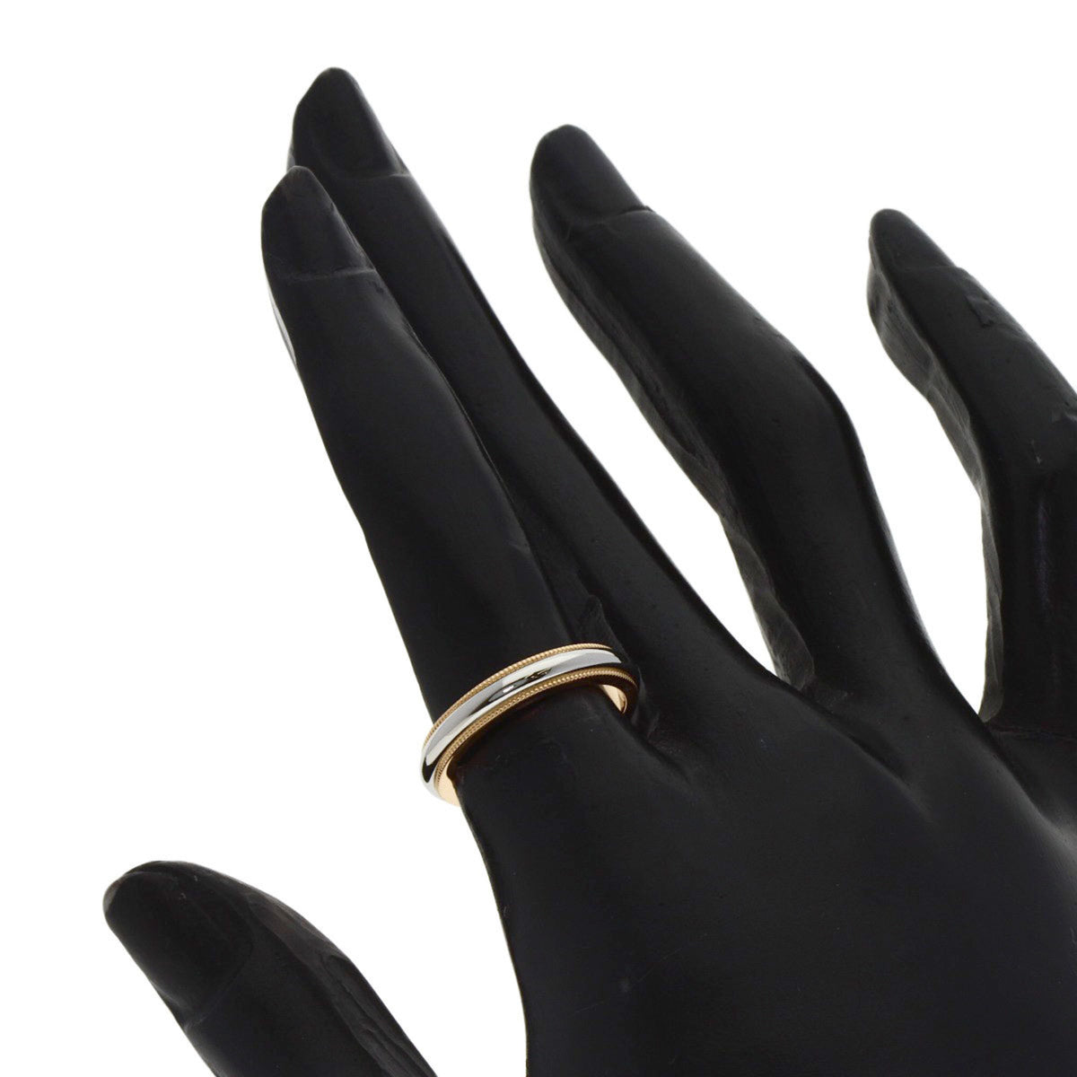 Tiffany Pink Gold (18K) Platinum 950 Band Ring (Pre-Owned)