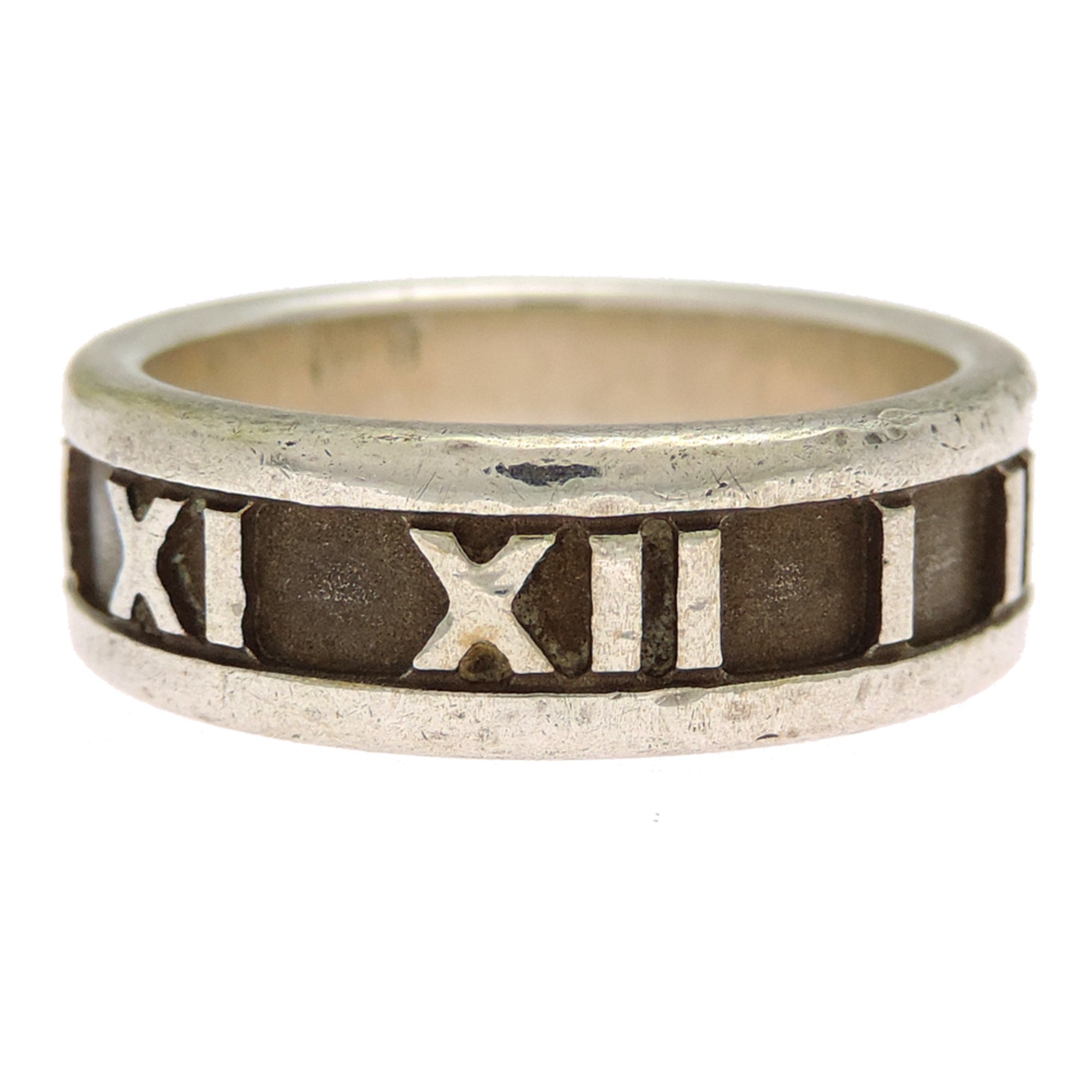 Tiffany Silver 925 Band Ring (Pre-Owned)