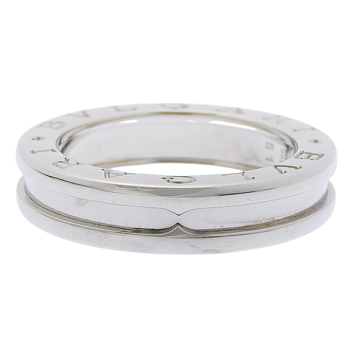 Bvlgari White Gold White Gold (18K) Band Ring (Pre-Owned)