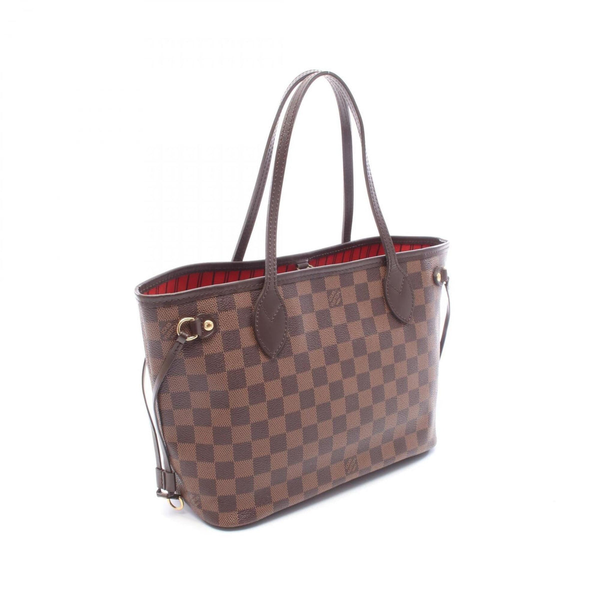 Louis Vuitton Brown Ebene Coated Canvas Damier Canvas Leather Handbag Tote Bag (Pre-Owned)
