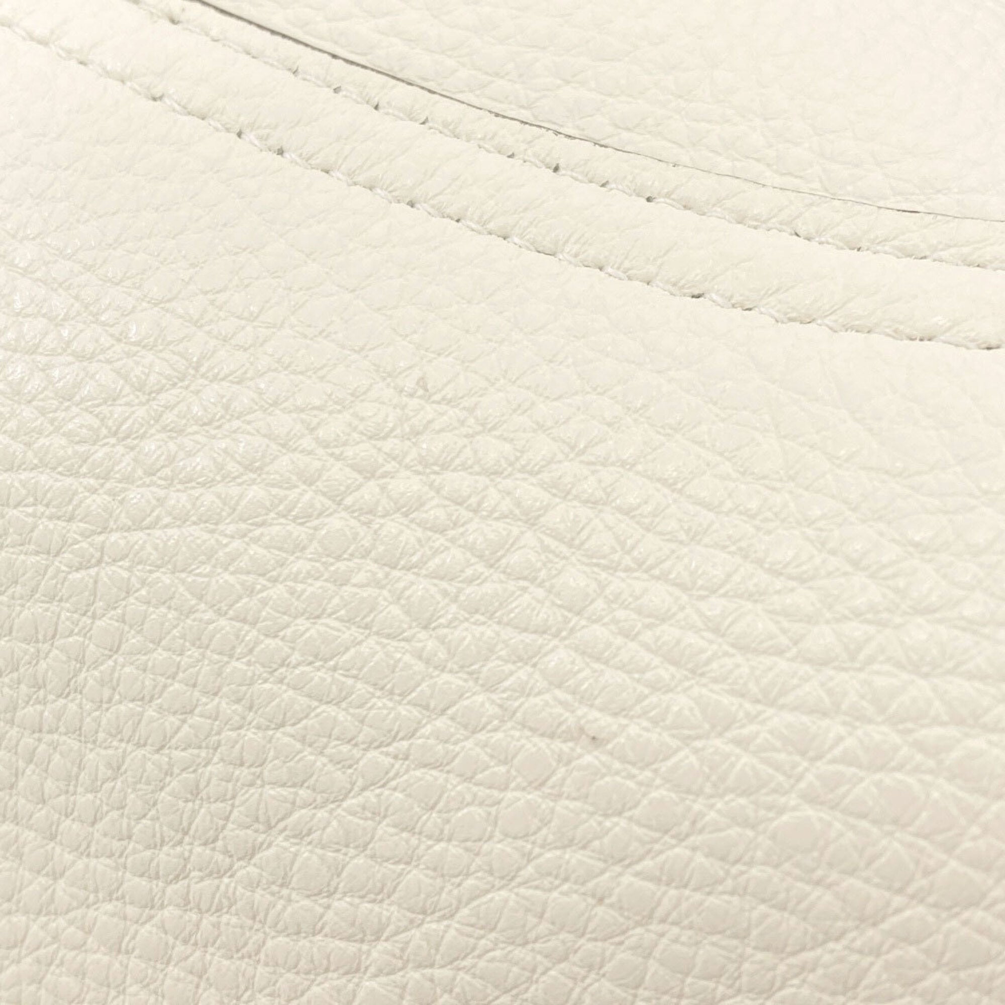 Gucci White Leather Handbag (Pre-Owned)