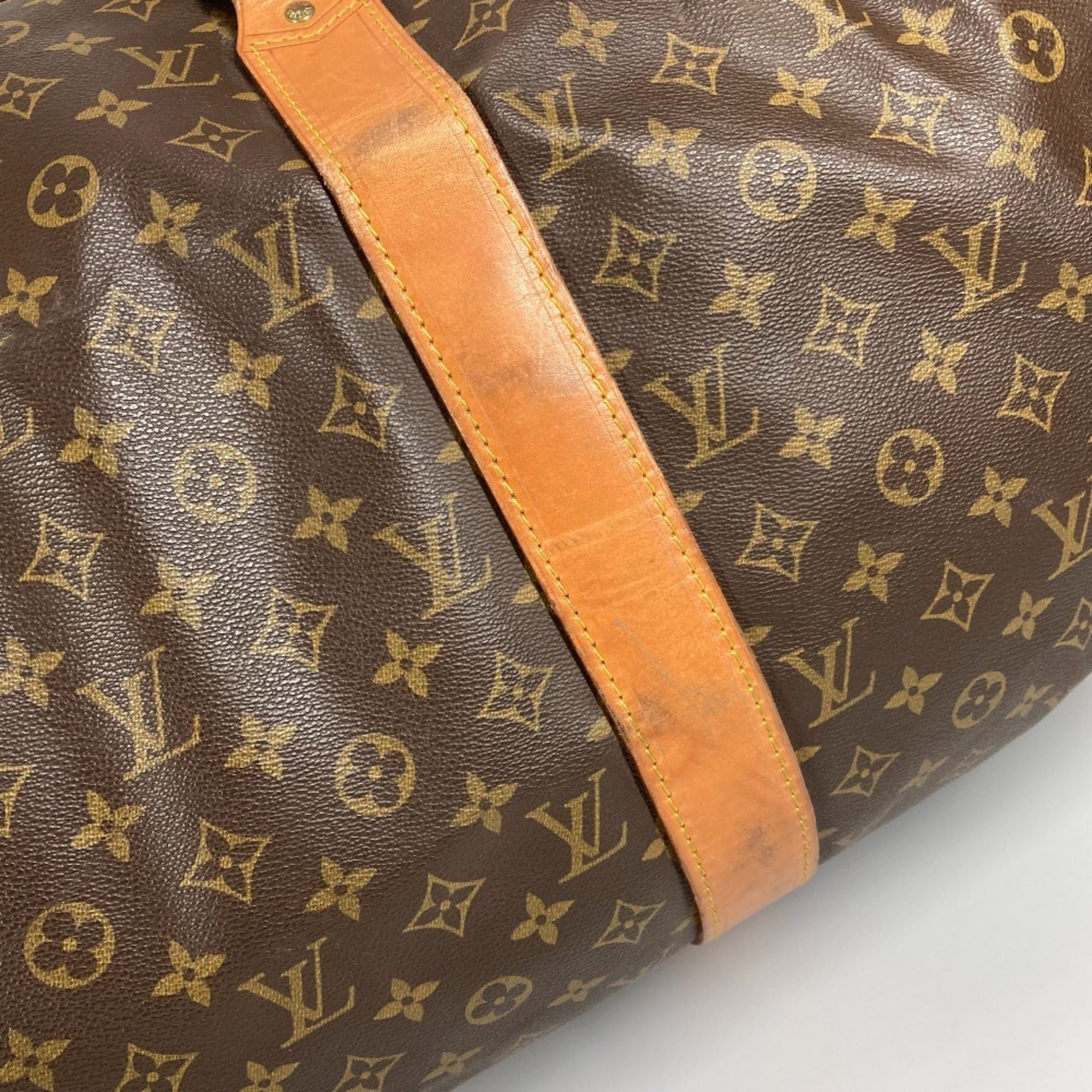 Louis Vuitton Brown Monogram Monogram Boston Bag Shoulder Bag (Pre-Owned)