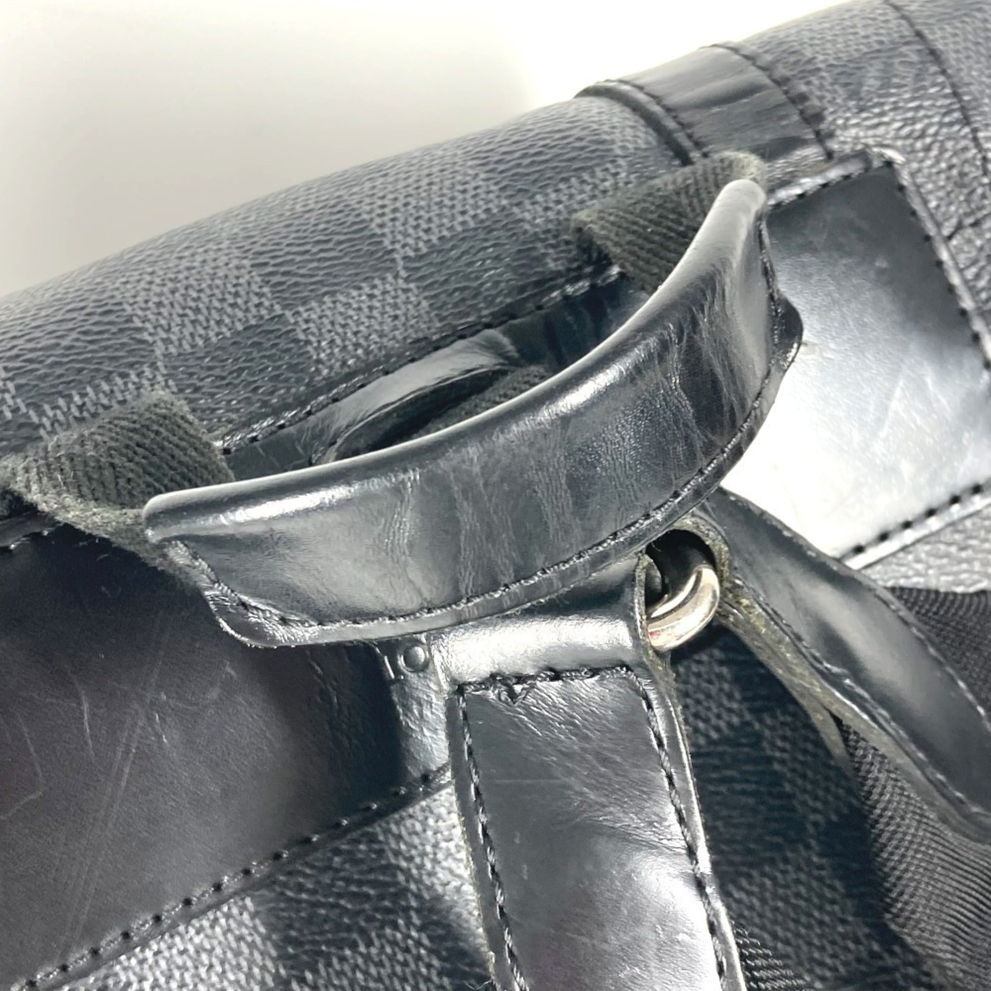 Louis Vuitton Black Damier Graphite Backpack (Pre-Owned)