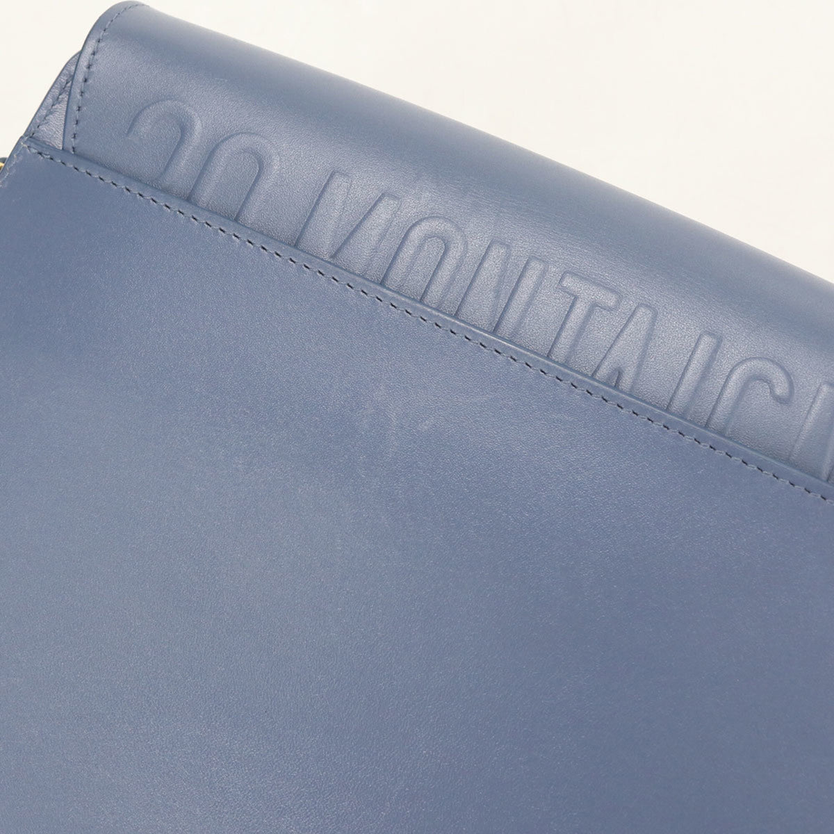 Christian Dior Blue Leather Shoulder Bag (Pre-Owned)