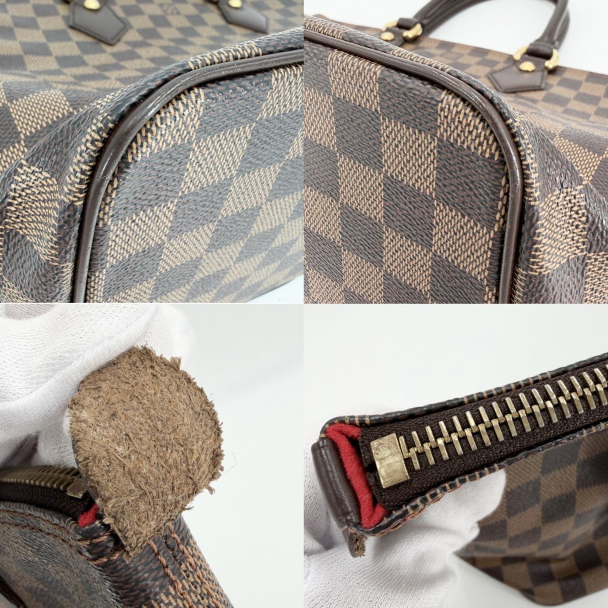 Louis Vuitton Damier Canvas Handbag Tote Bag (Pre-Owned)