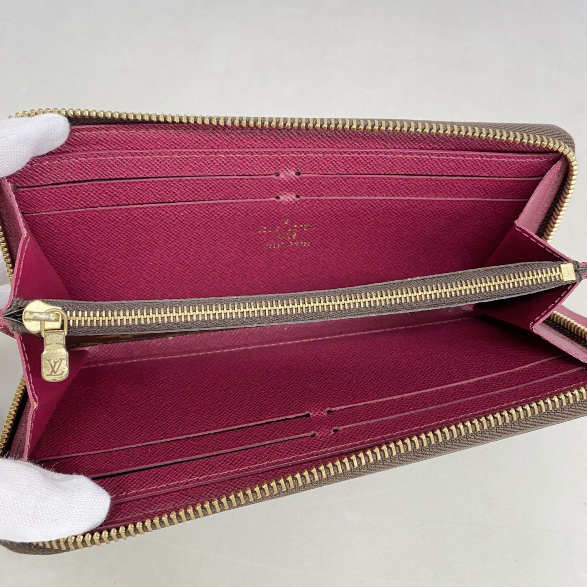 Louis Vuitton Fuchsia Long Wallet (Bi-Fold) (Pre-Owned)