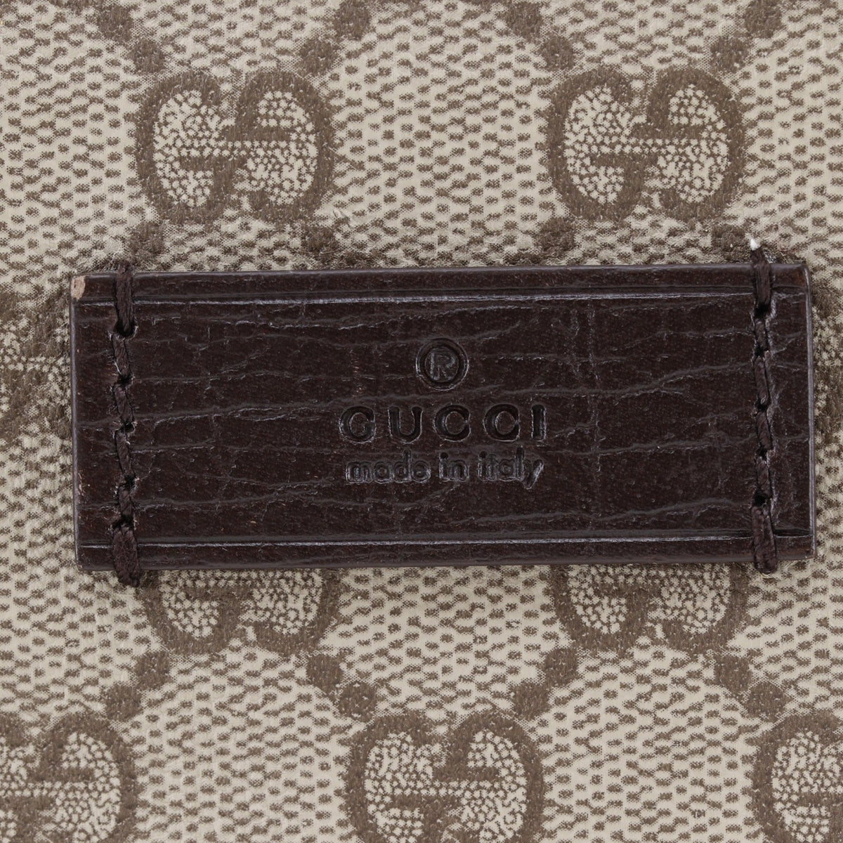Gucci Brown Gg Supreme Tote Bag (Pre-Owned)