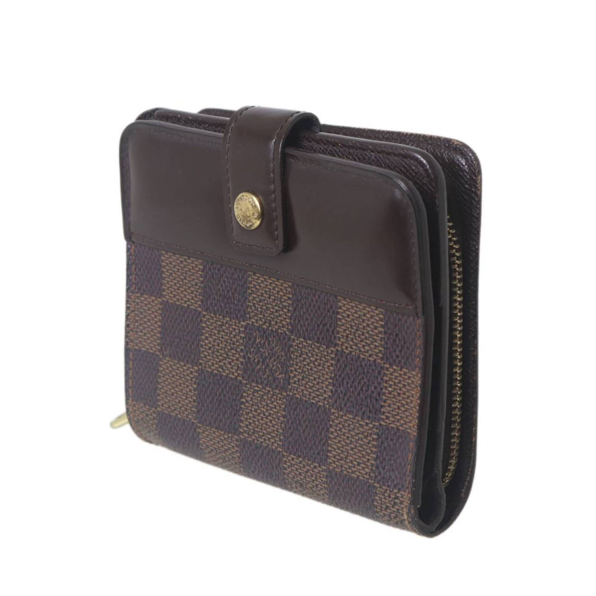 Louis Vuitton Damier Damier Canvas Ebene Wallet (Bi-Fold) (Pre-Owned)