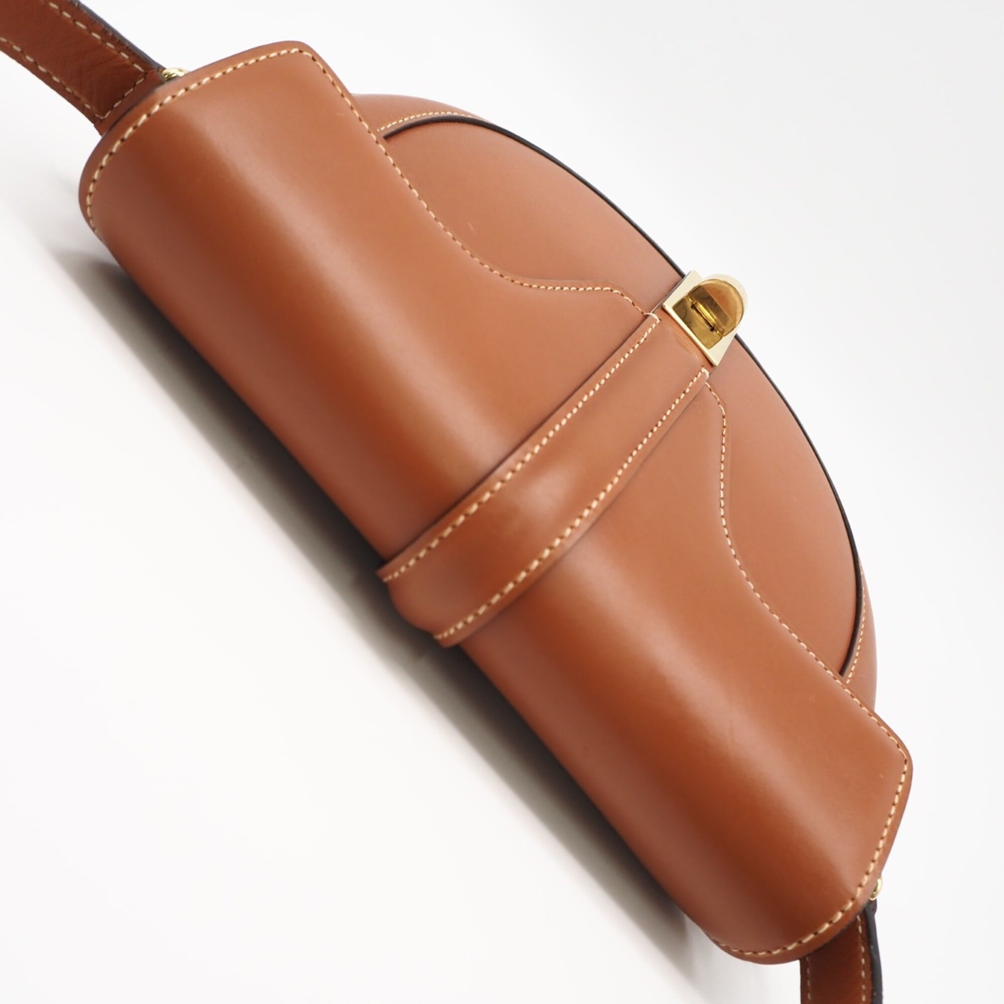 Celine Brown Leather Shoulder Bag (Pre-Owned)