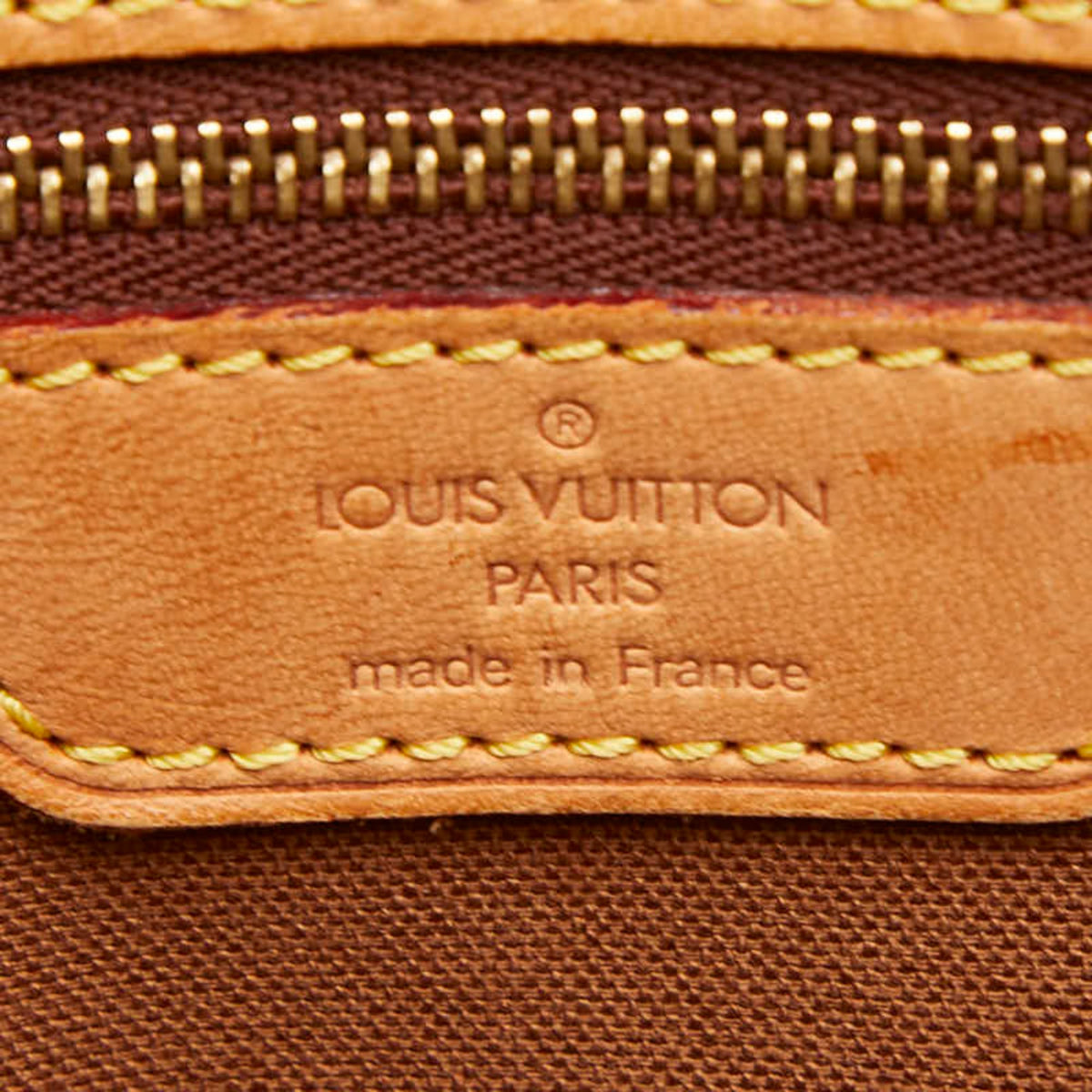 Louis Vuitton Monogram Brown Pvc Leather Shoulder Bag Tote Bag (Pre-Owned)