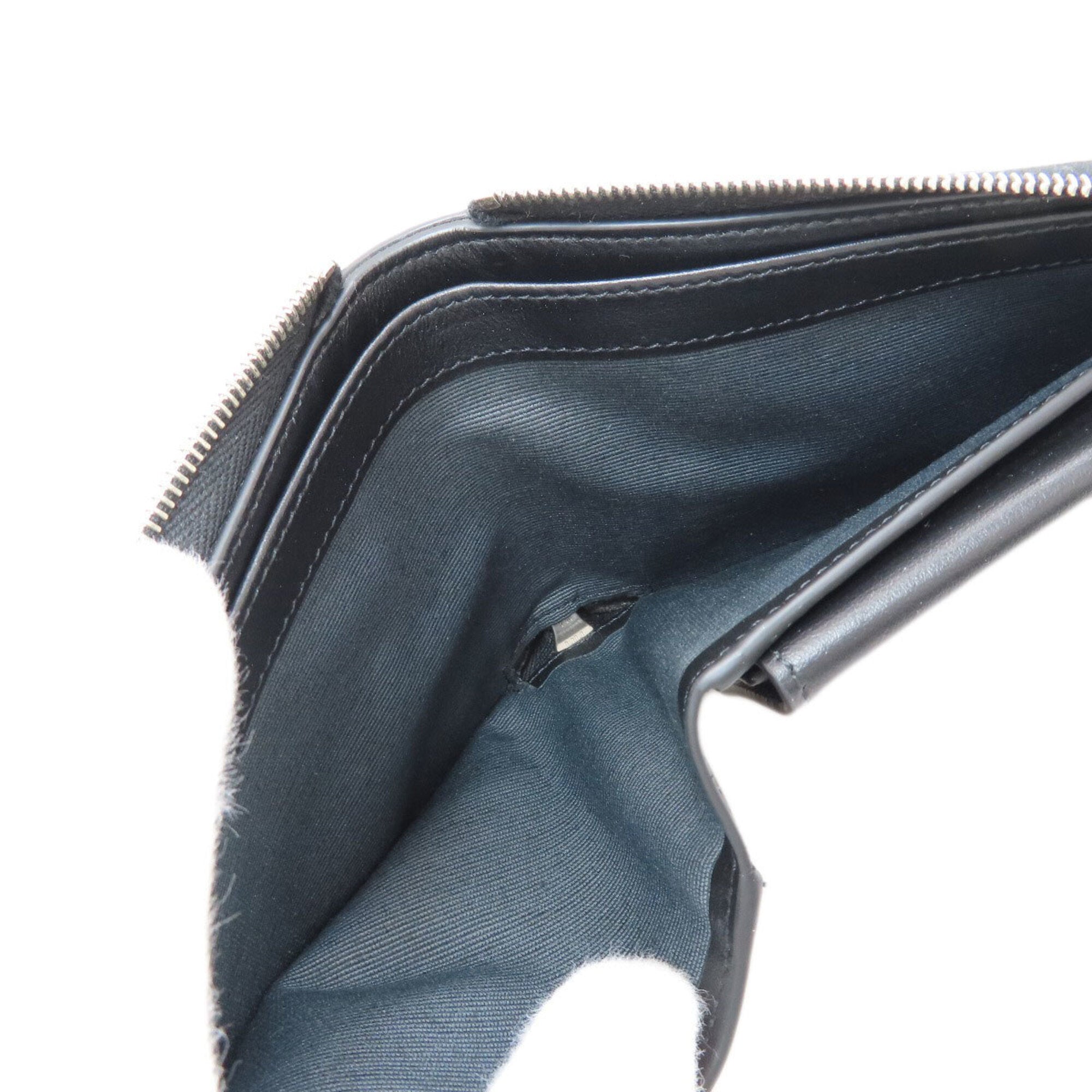 Celine Black Leather Wallet (Bi-Fold) (Pre-Owned)