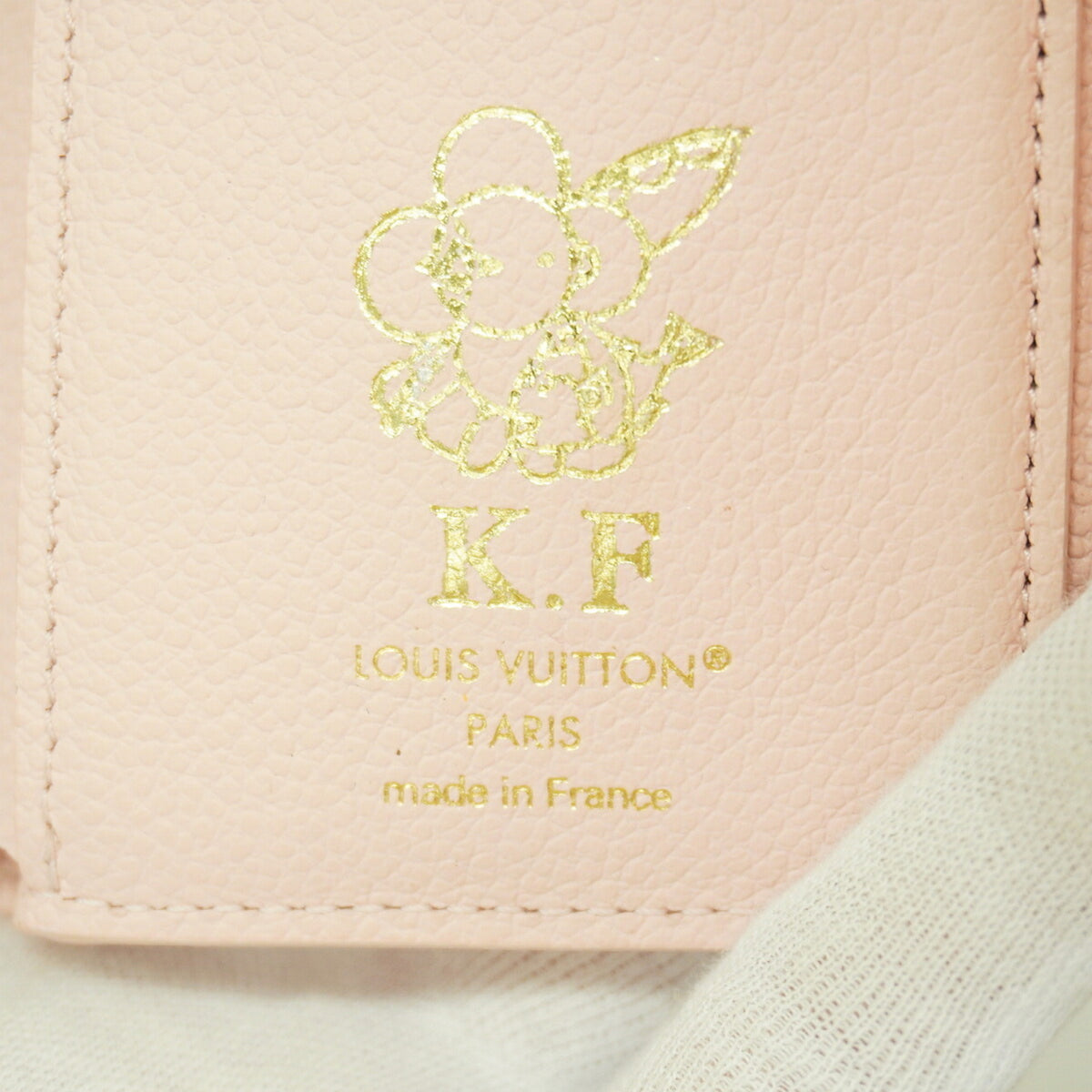 Louis Vuitton Rose Wallet (Tri-Fold) (Pre-Owned)