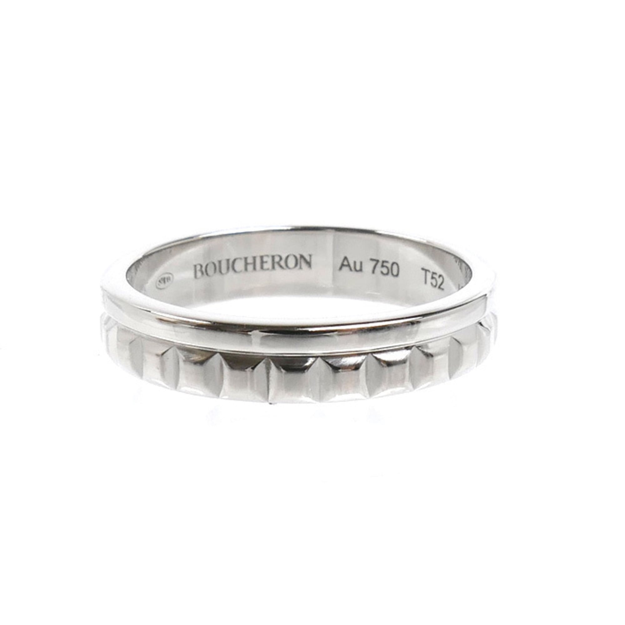 Boucheron White Gold (18K) Band Ring (Pre-Owned)