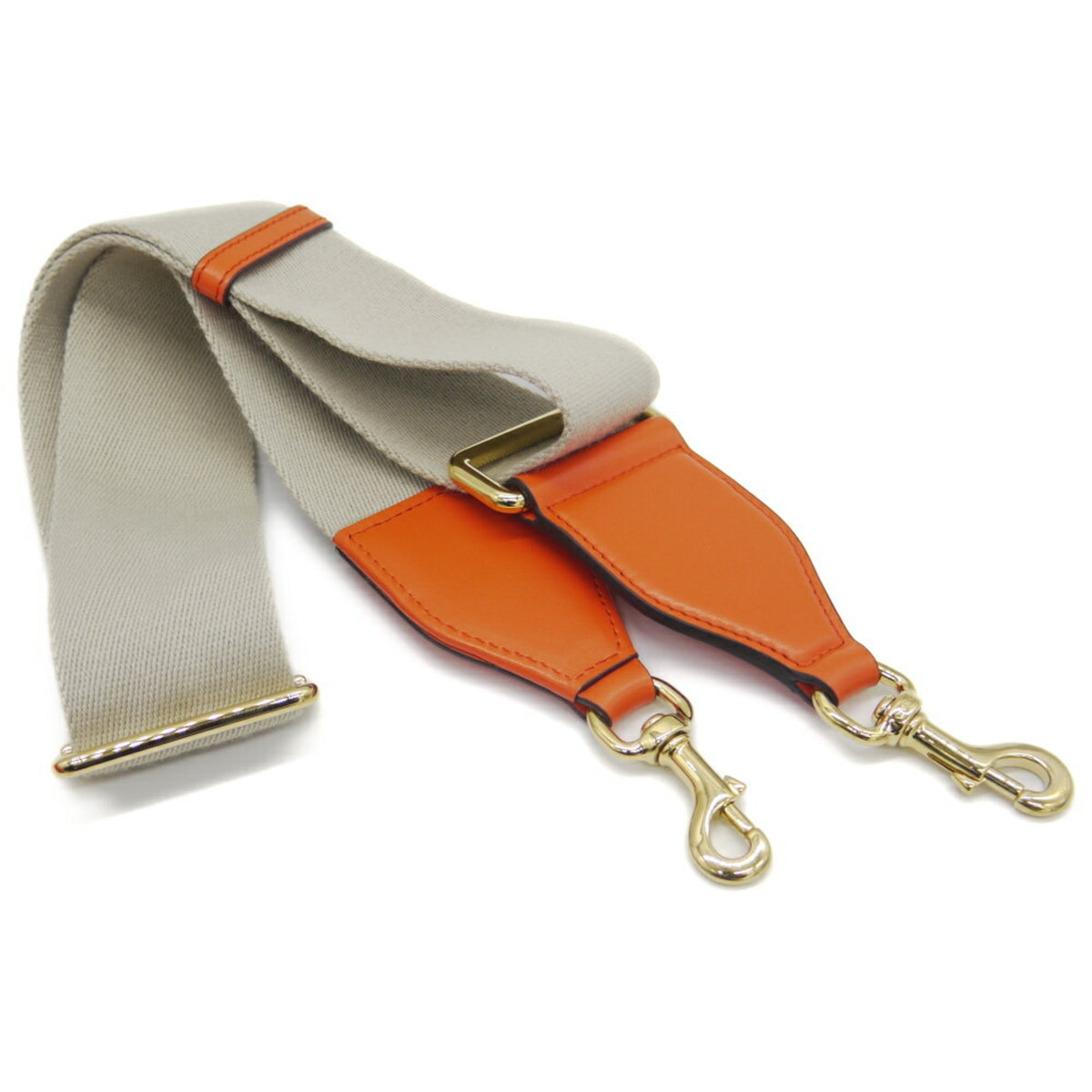 Gucci Orange Leather Handbag Shoulder Bag (Pre-Owned)