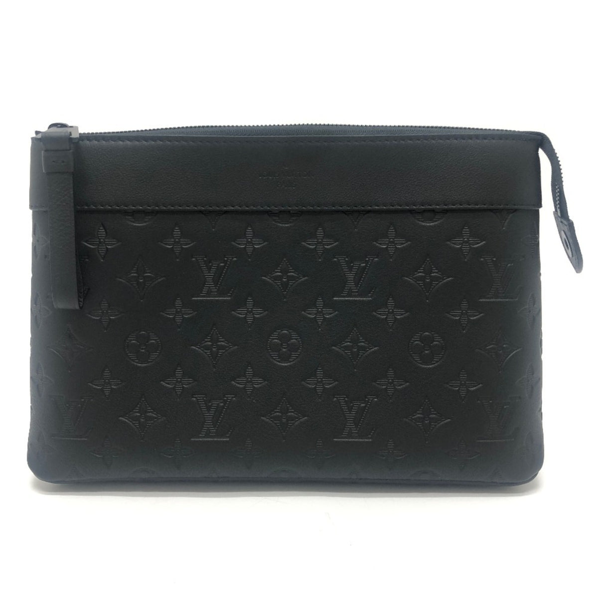 Louis Vuitton Black Clutch Bag (Pre-Owned)