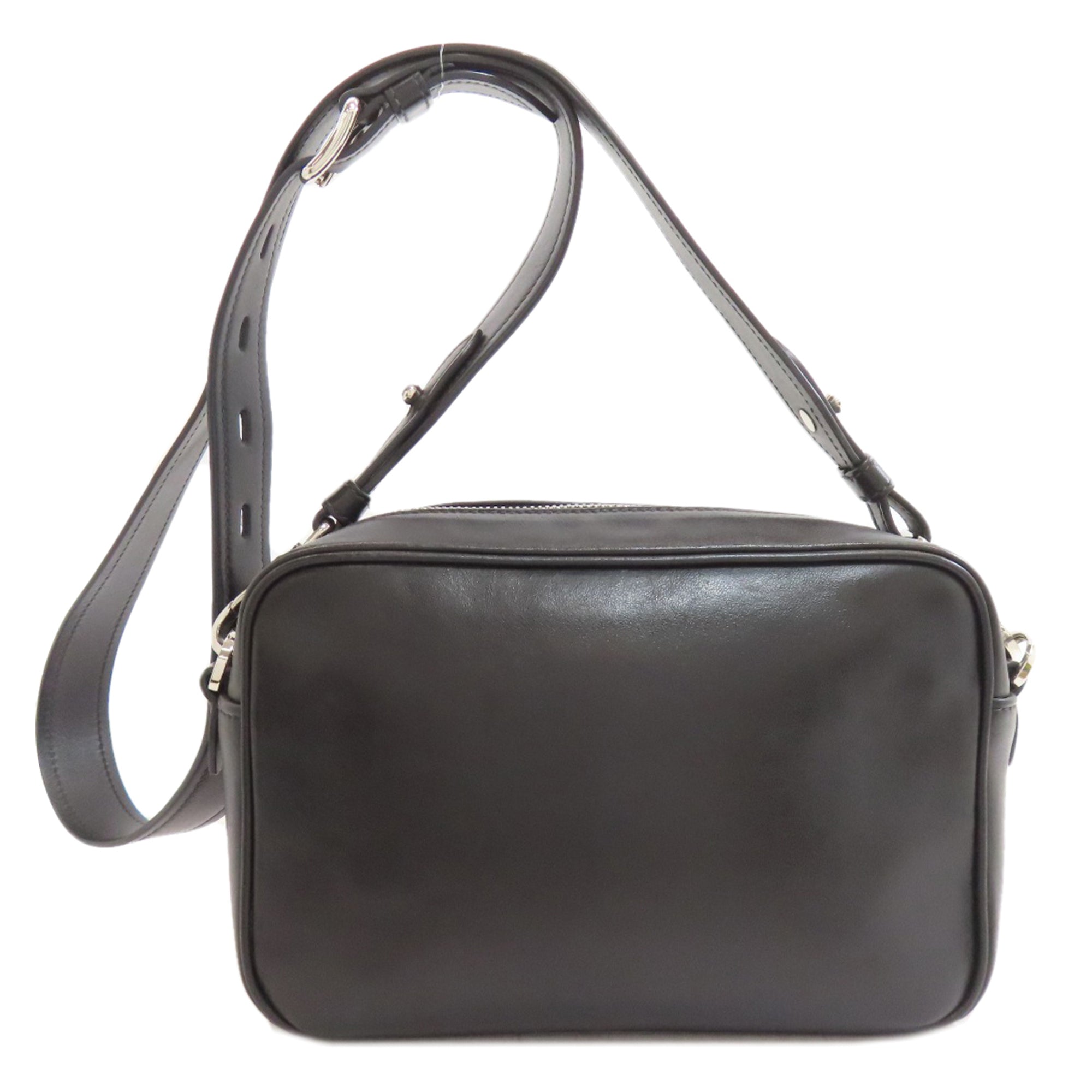 Prada Black Leather Shoulder Bag (Pre-Owned)