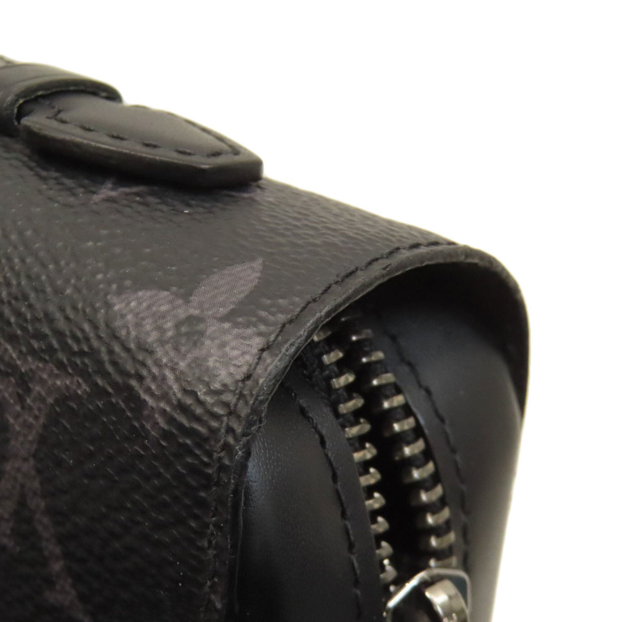 Louis Vuitton Monogram Eclipse Black Monogram Eclipse Long Wallet (Bi-Fold) (Pre-Owned)