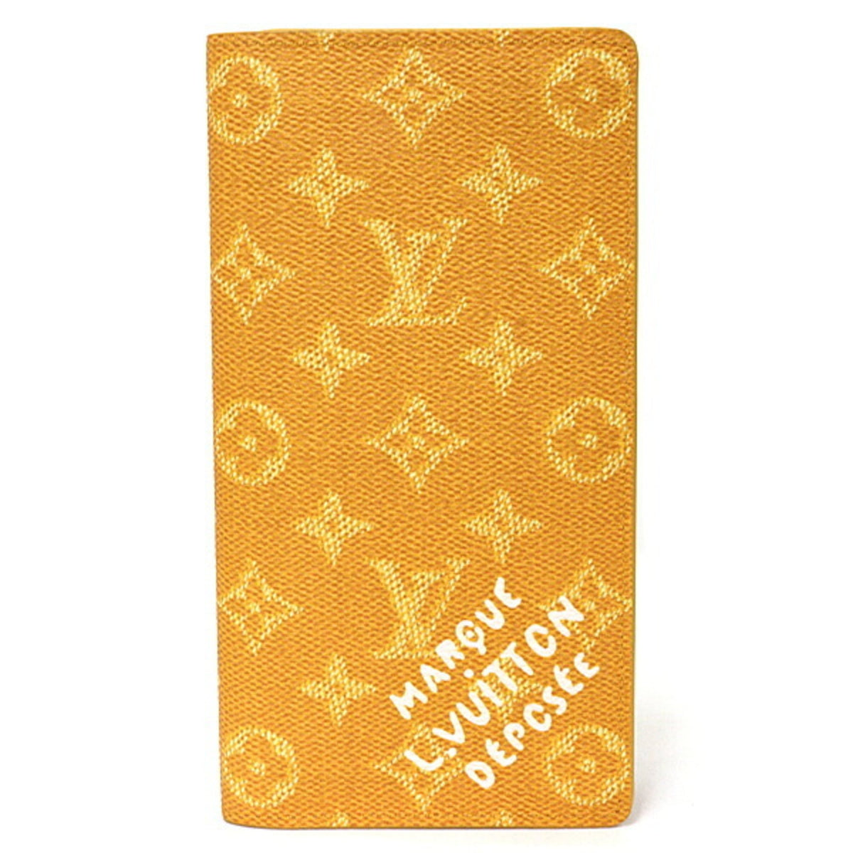 Louis Vuitton Monogram Yellow Monogram Long Wallet (Bi-Fold) (Pre-Owned)