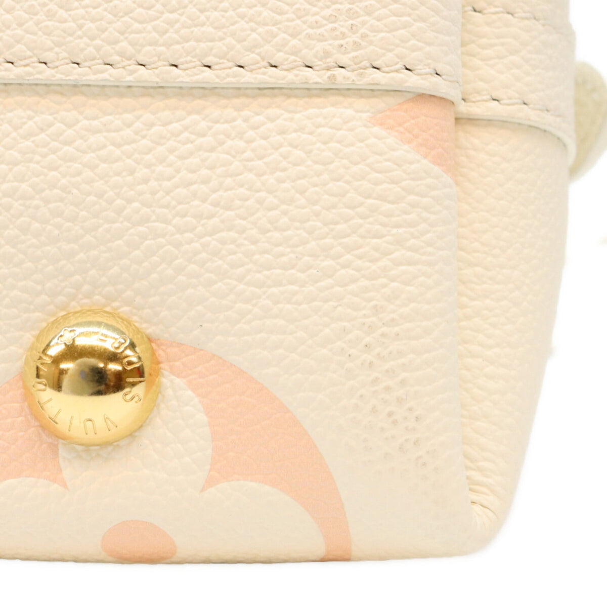 Louis Vuitton Pink White Monogram Empreinte Shoulder Bag (Pre-Owned)