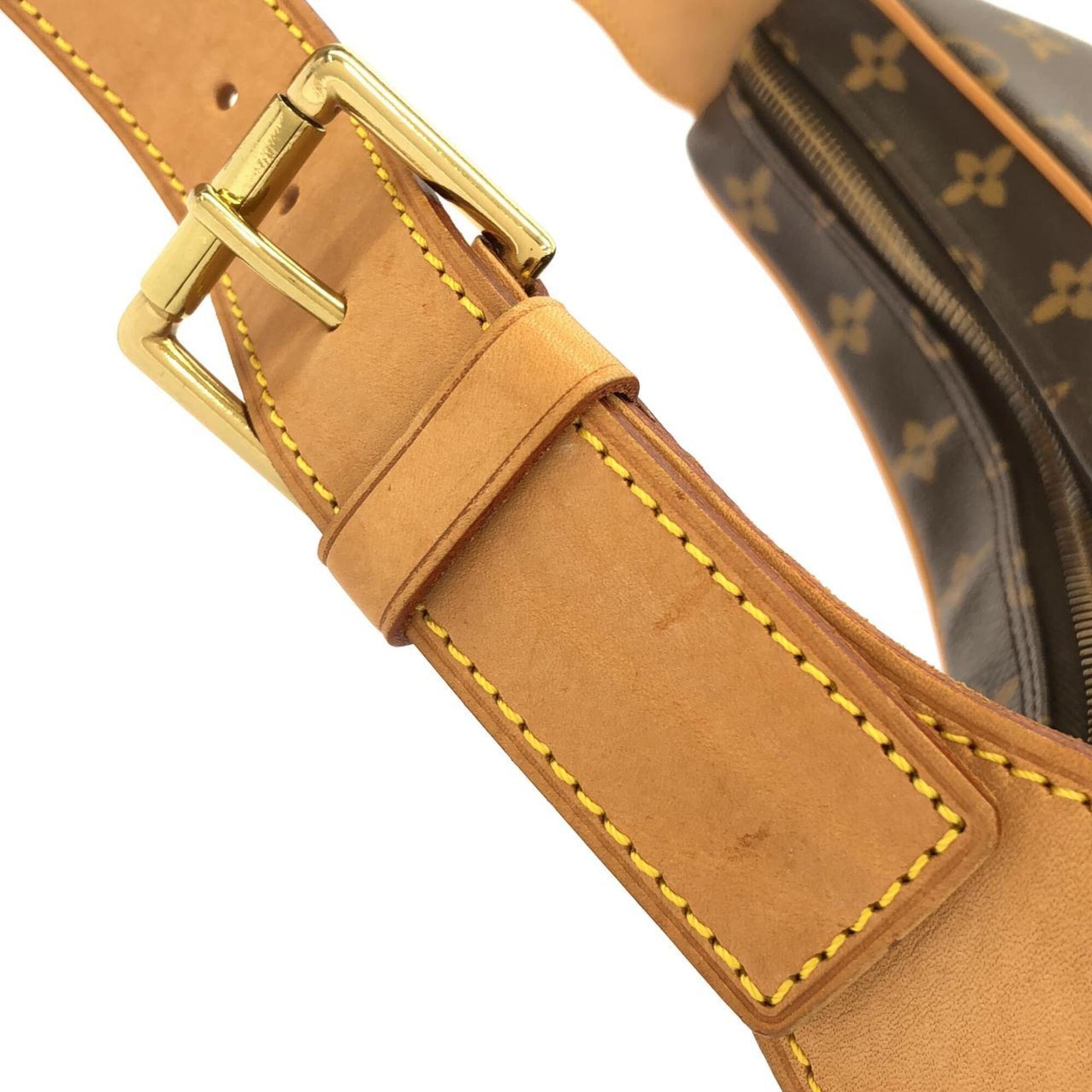 Louis Vuitton Marron Monogram Coated Canvas Shoulder Bag (Pre-Owned)
