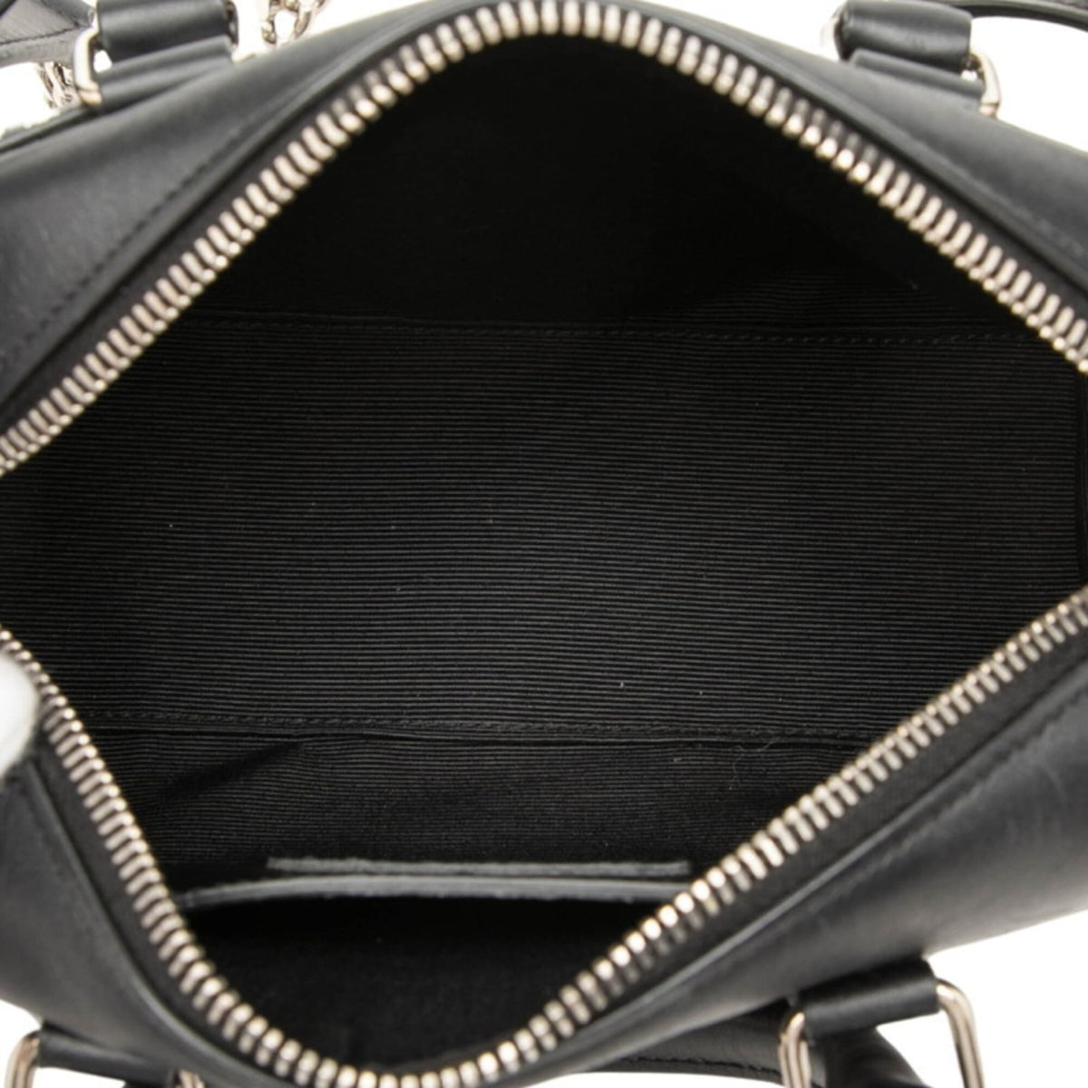 Saint Laurent Black Leather Handbag Shoulder Bag (Pre-Owned)