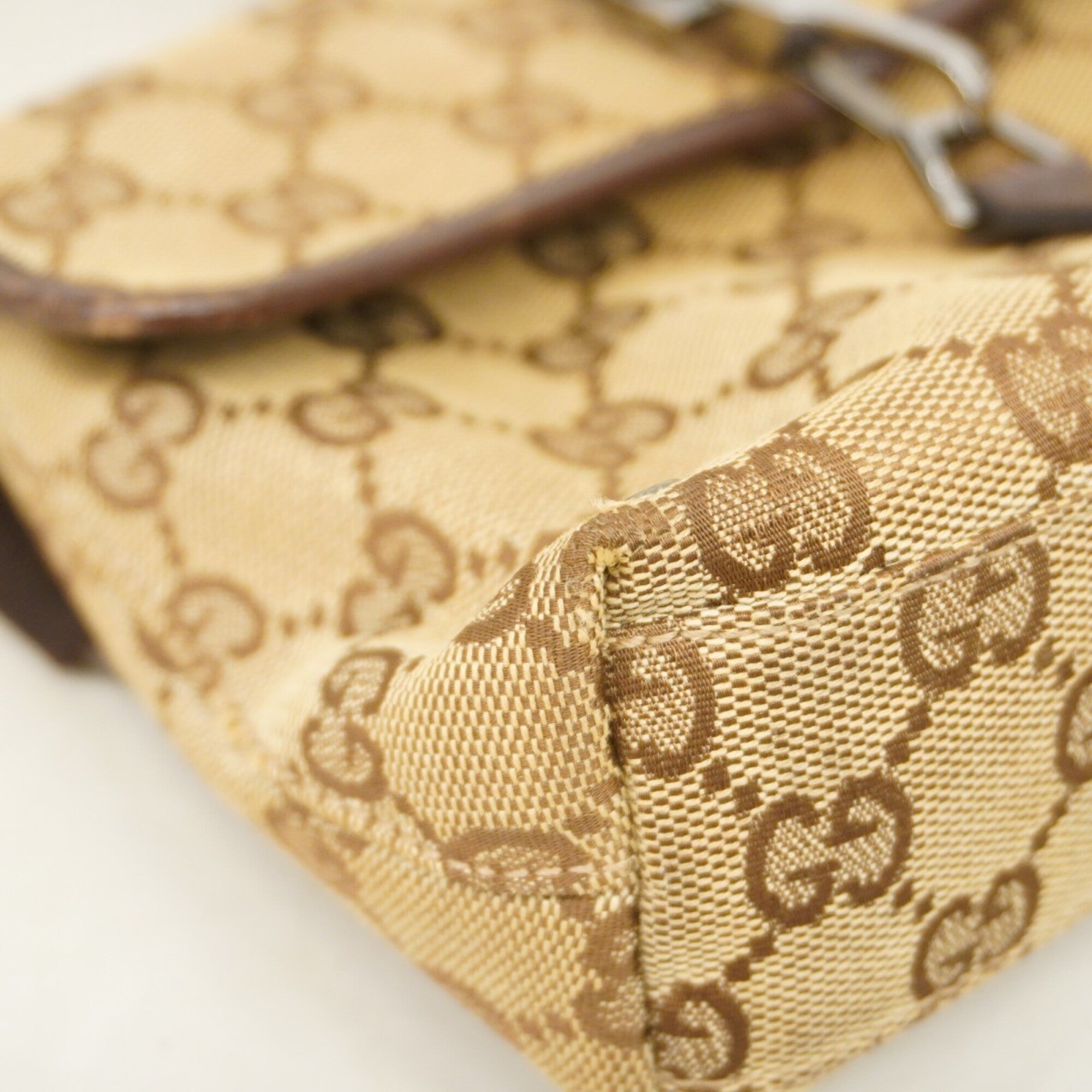 Gucci Brown Canvas Fanny Pack (Pre-Owned)
