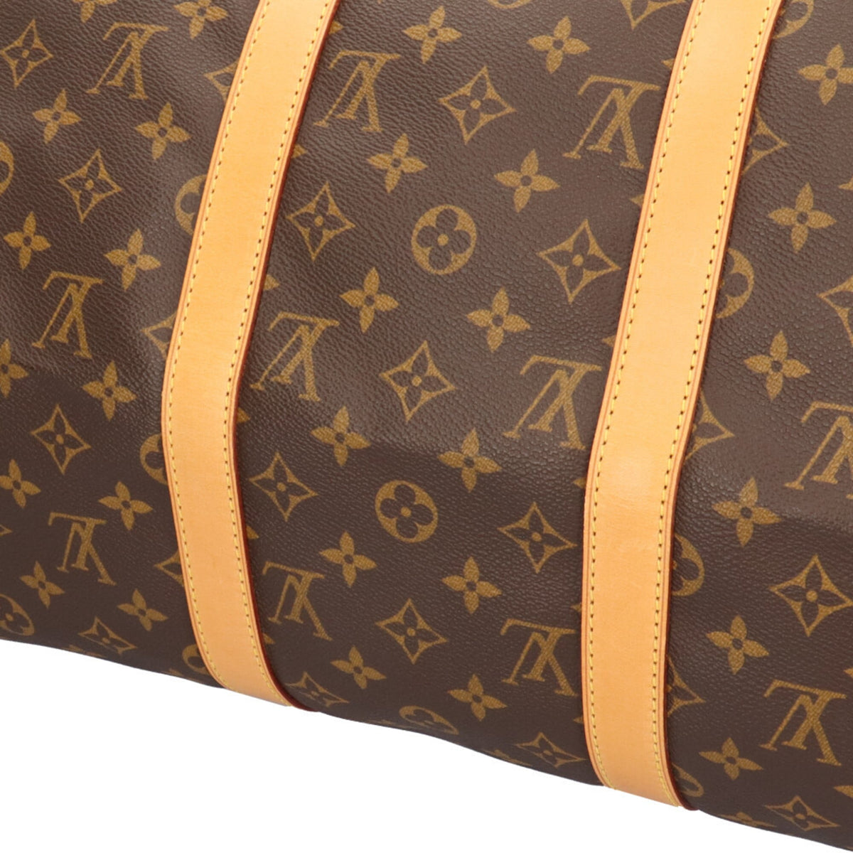 Louis Vuitton Brown Monogram Canvas Boston Bag Handbag (Pre-Owned)