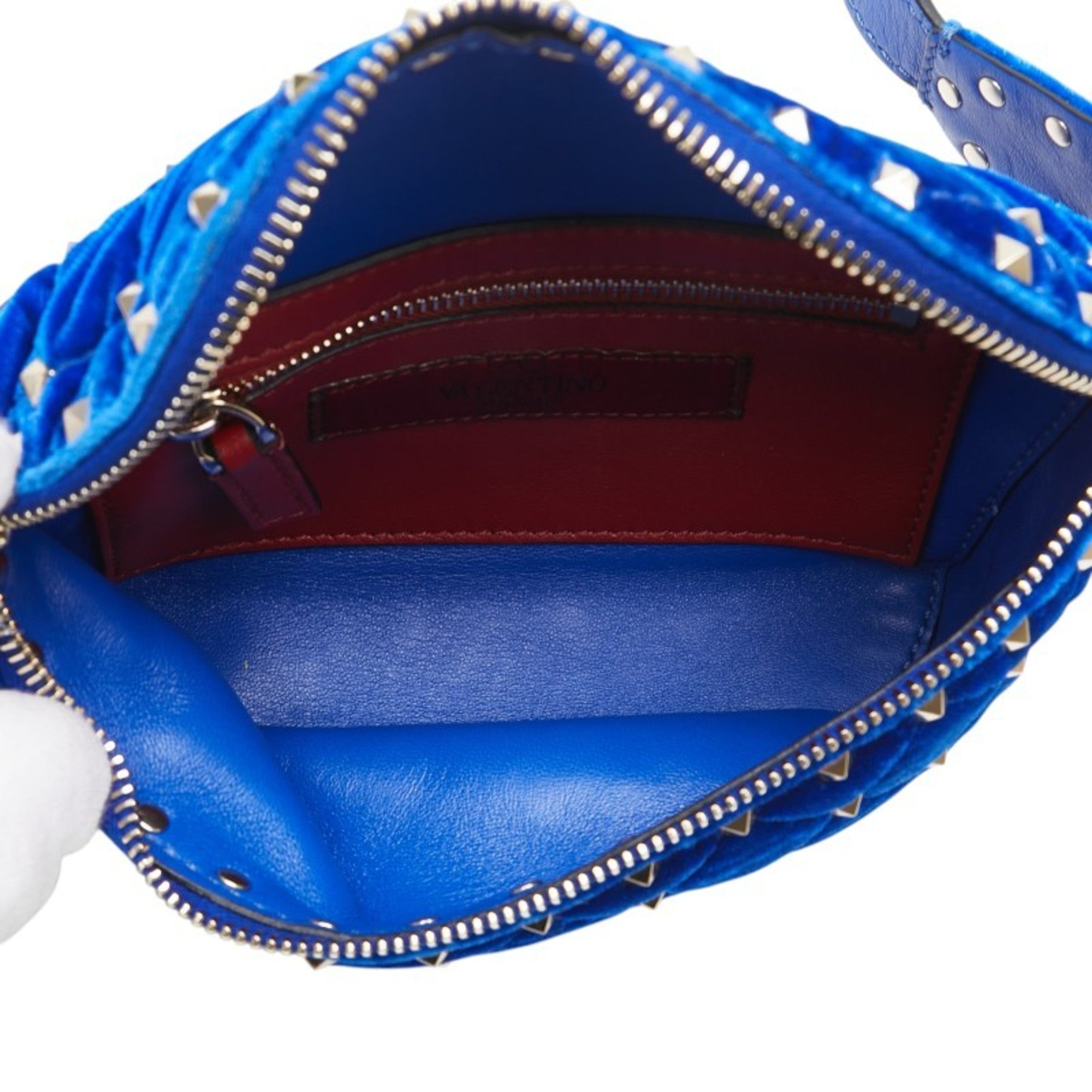 Valentino Blue Leather Fanny Pack (Pre-Owned)